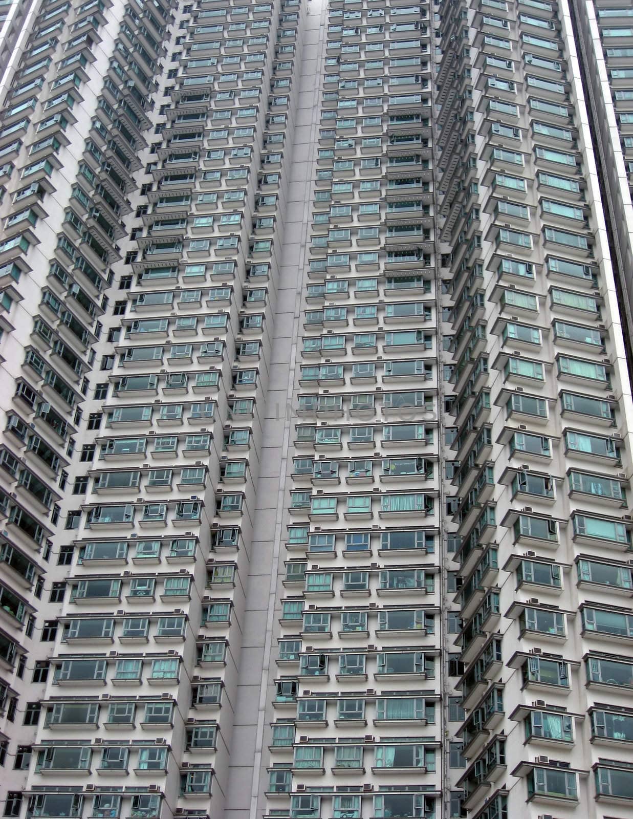 Appartments building in Hong Kong  by ibphoto