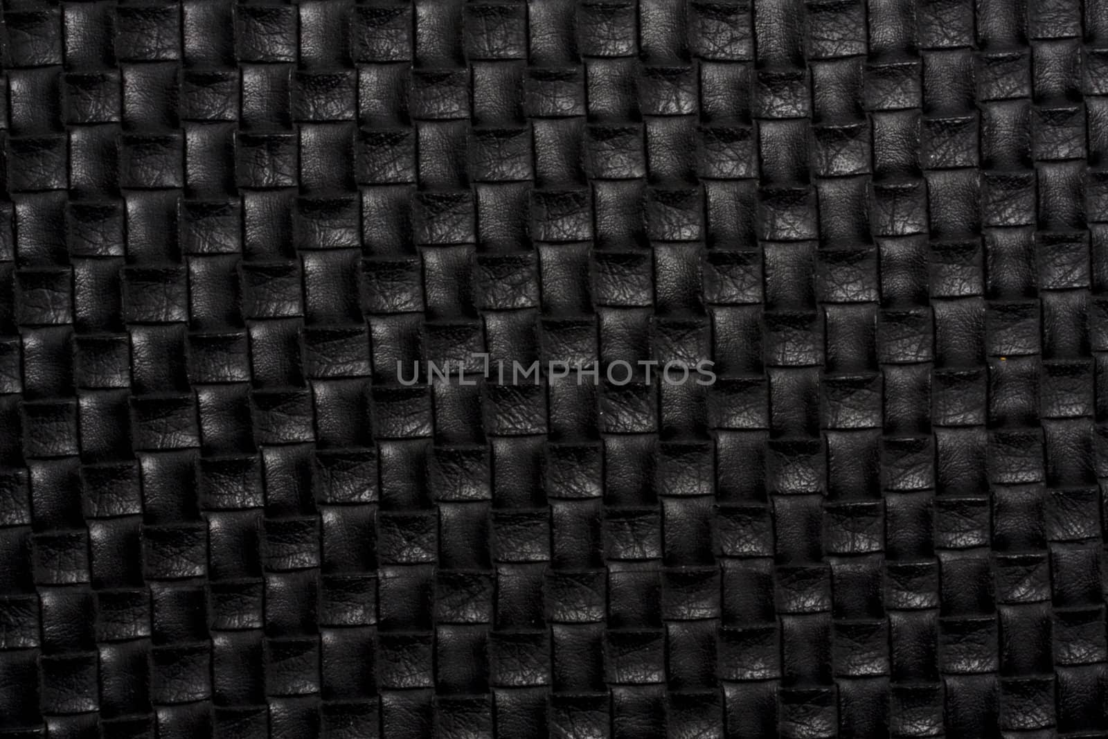 Texture of black leather background