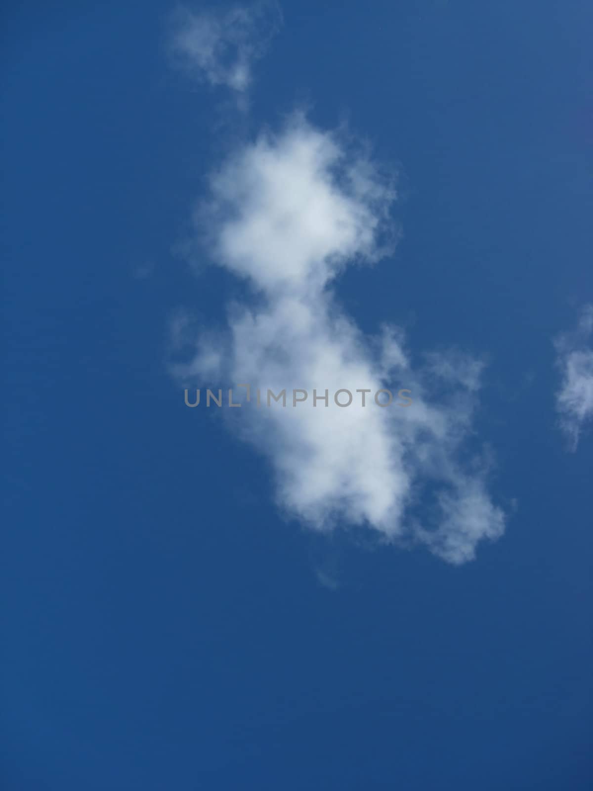 Beautiful blue sky and cloud background