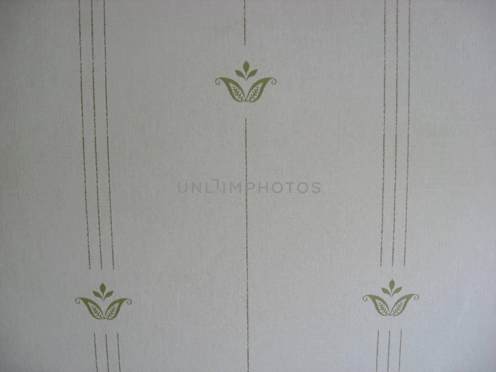 Green floral textured wallpaper background