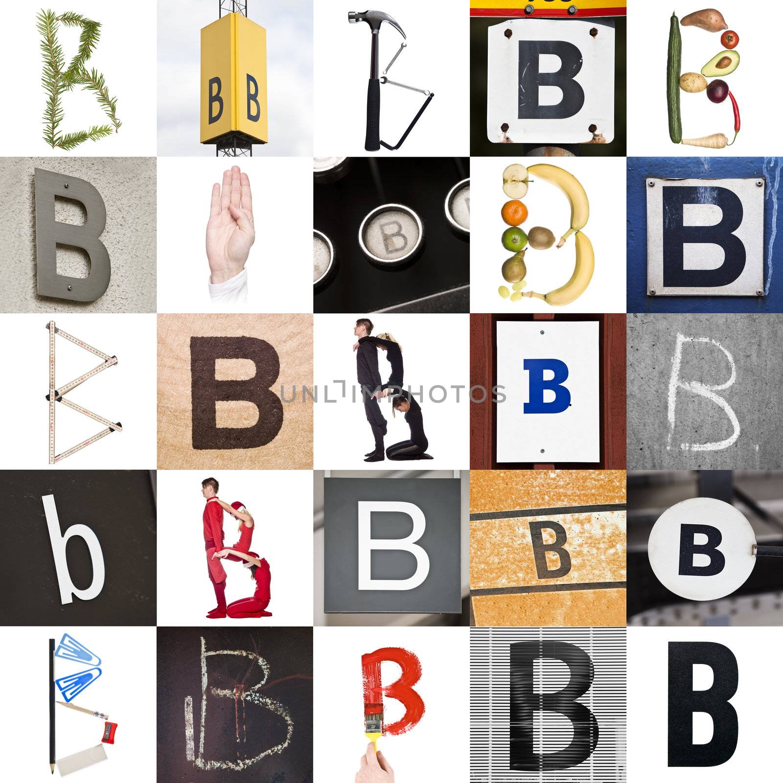 Collage of Letter B by gemenacom