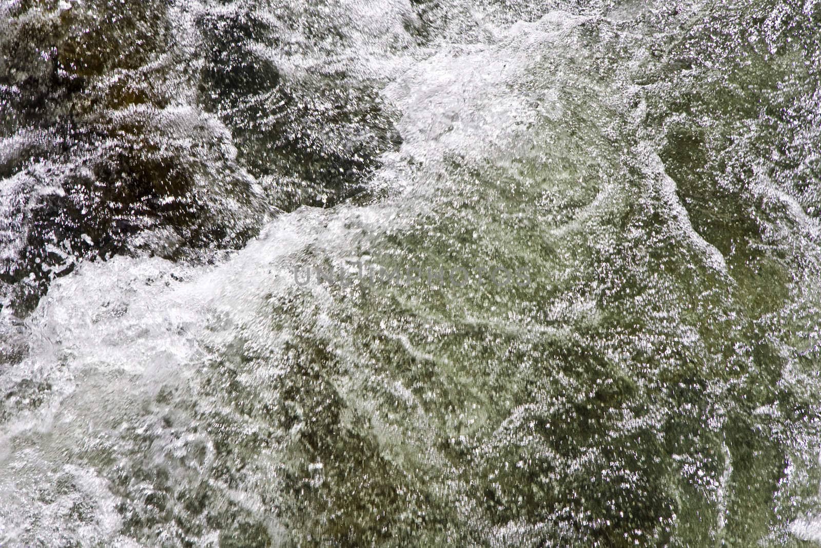 Mountain river water rapids background 