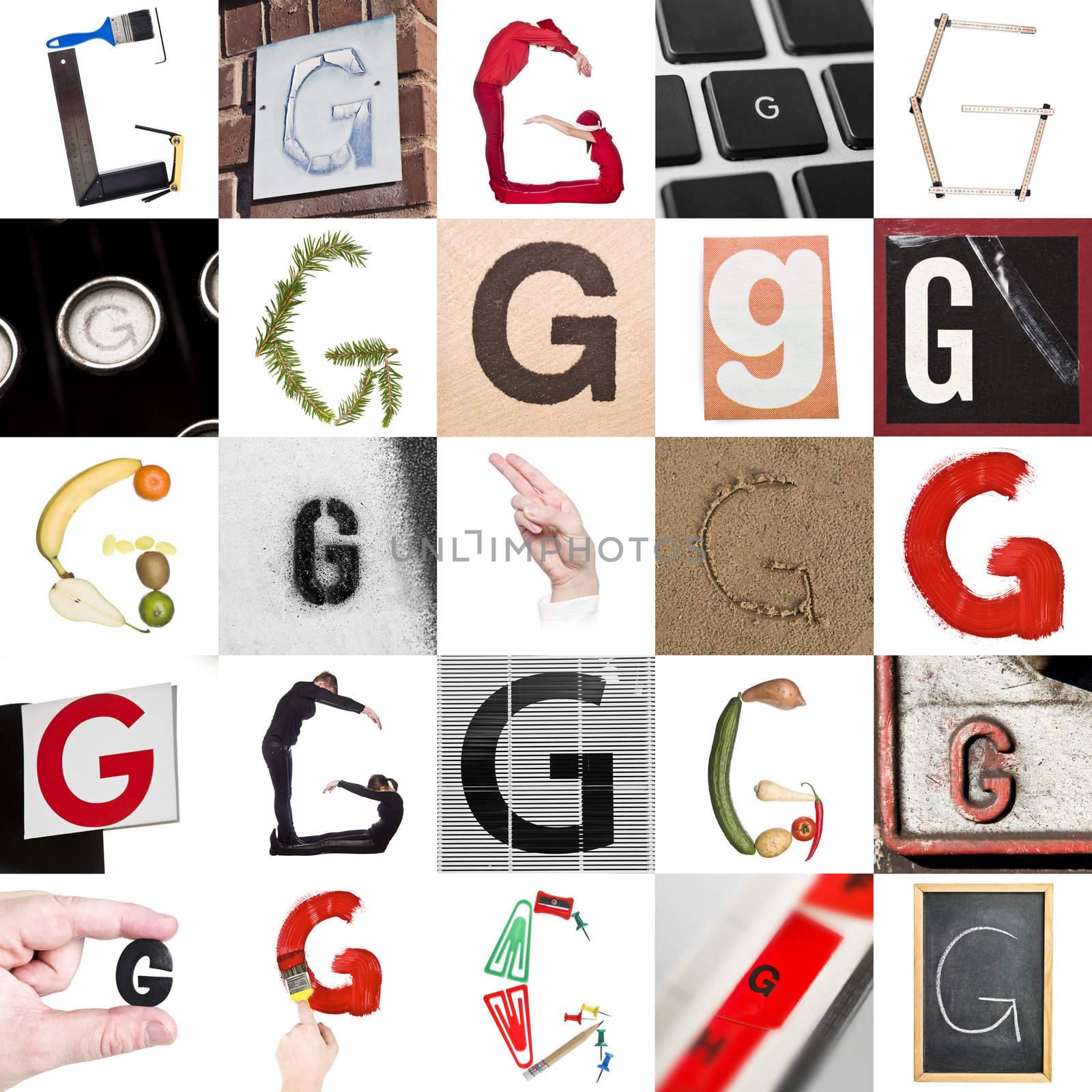 Collage of Letter G by gemenacom