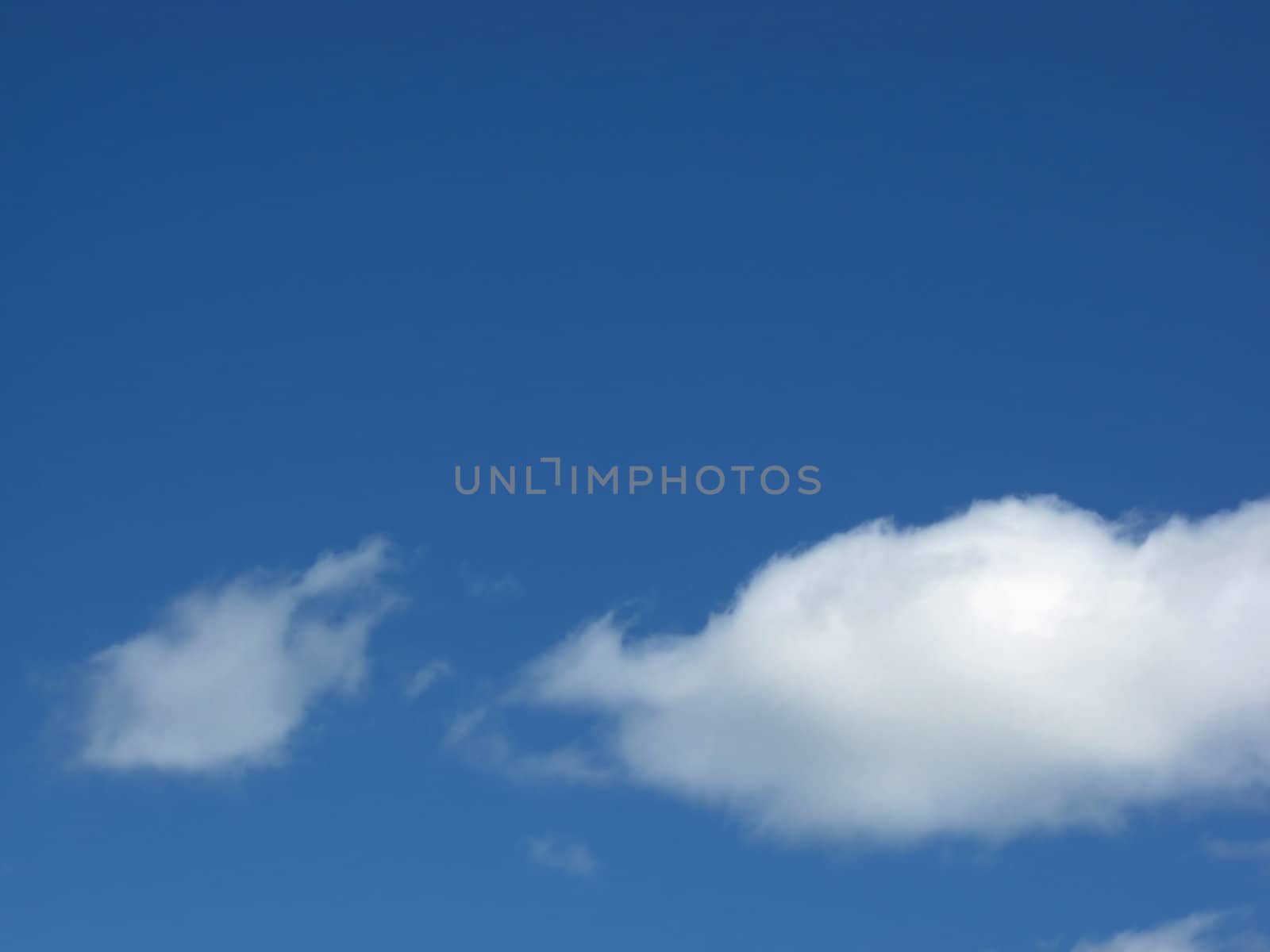 Beautiful blue sky and white cloud background 
