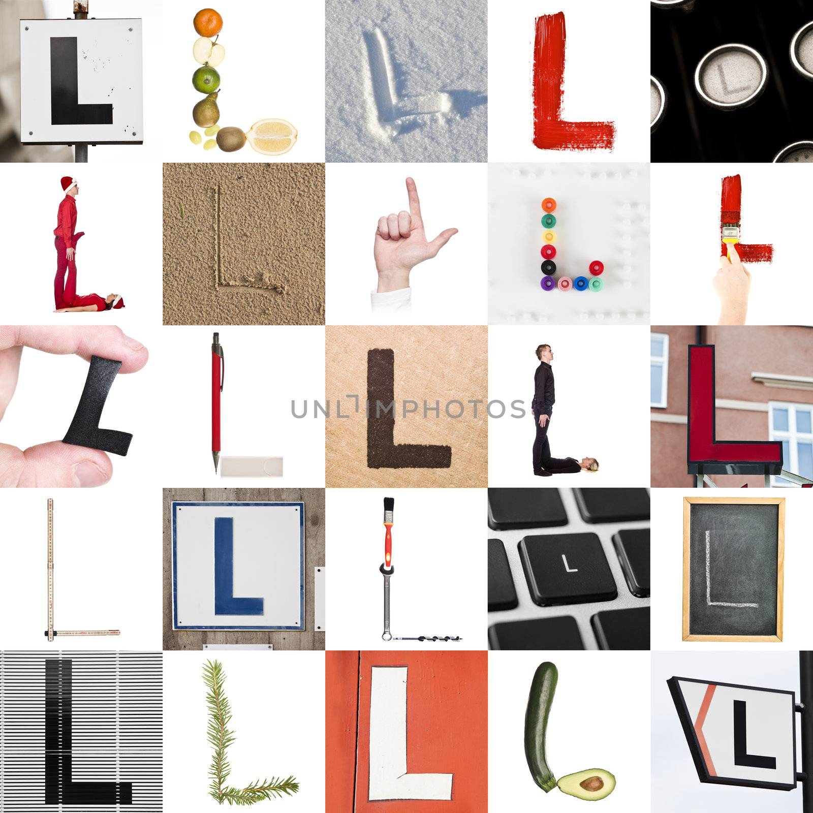 Collage of Letter L by gemenacom