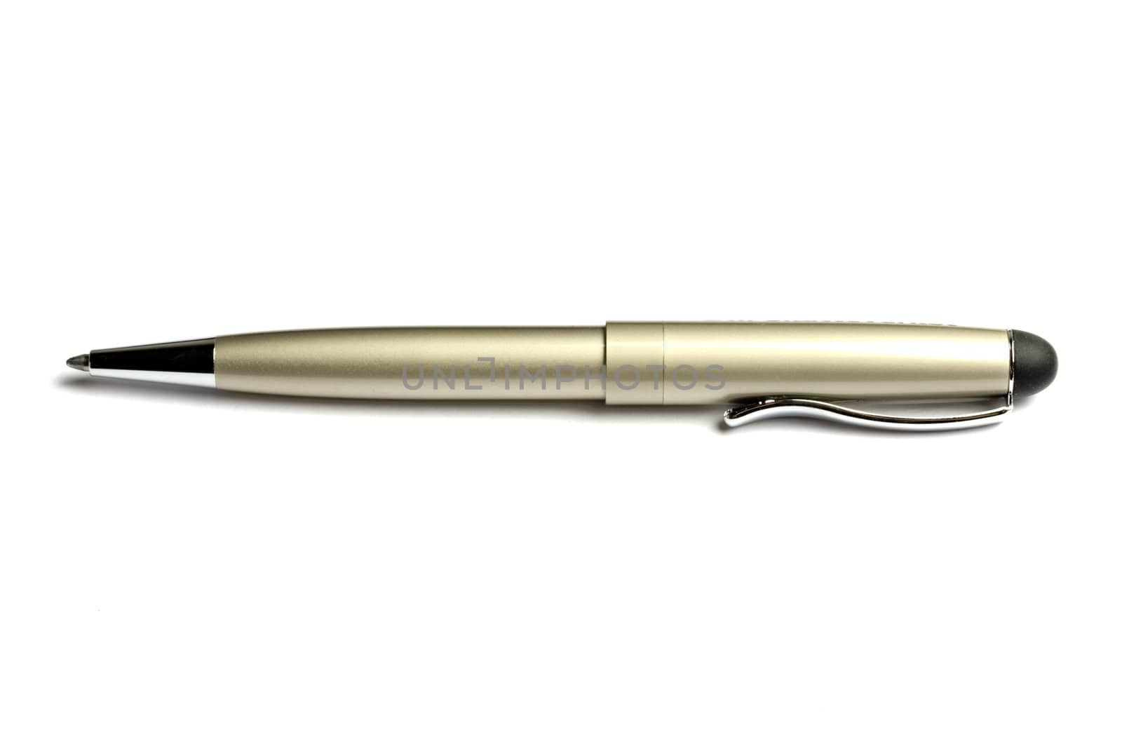 Ball Point Pen Isolated On White background
