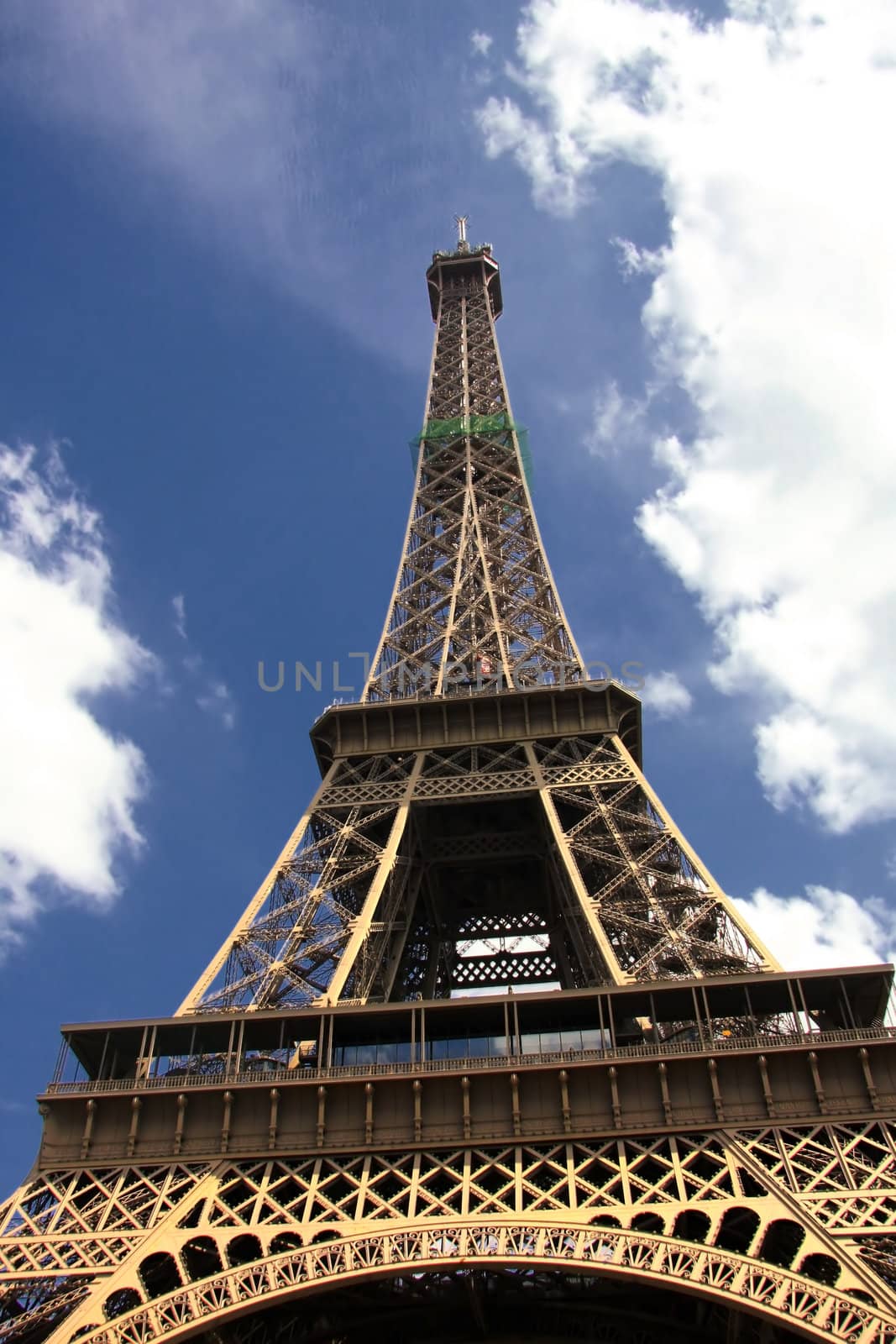 Famous and beautiful Eiffel tower,Paris ,France 