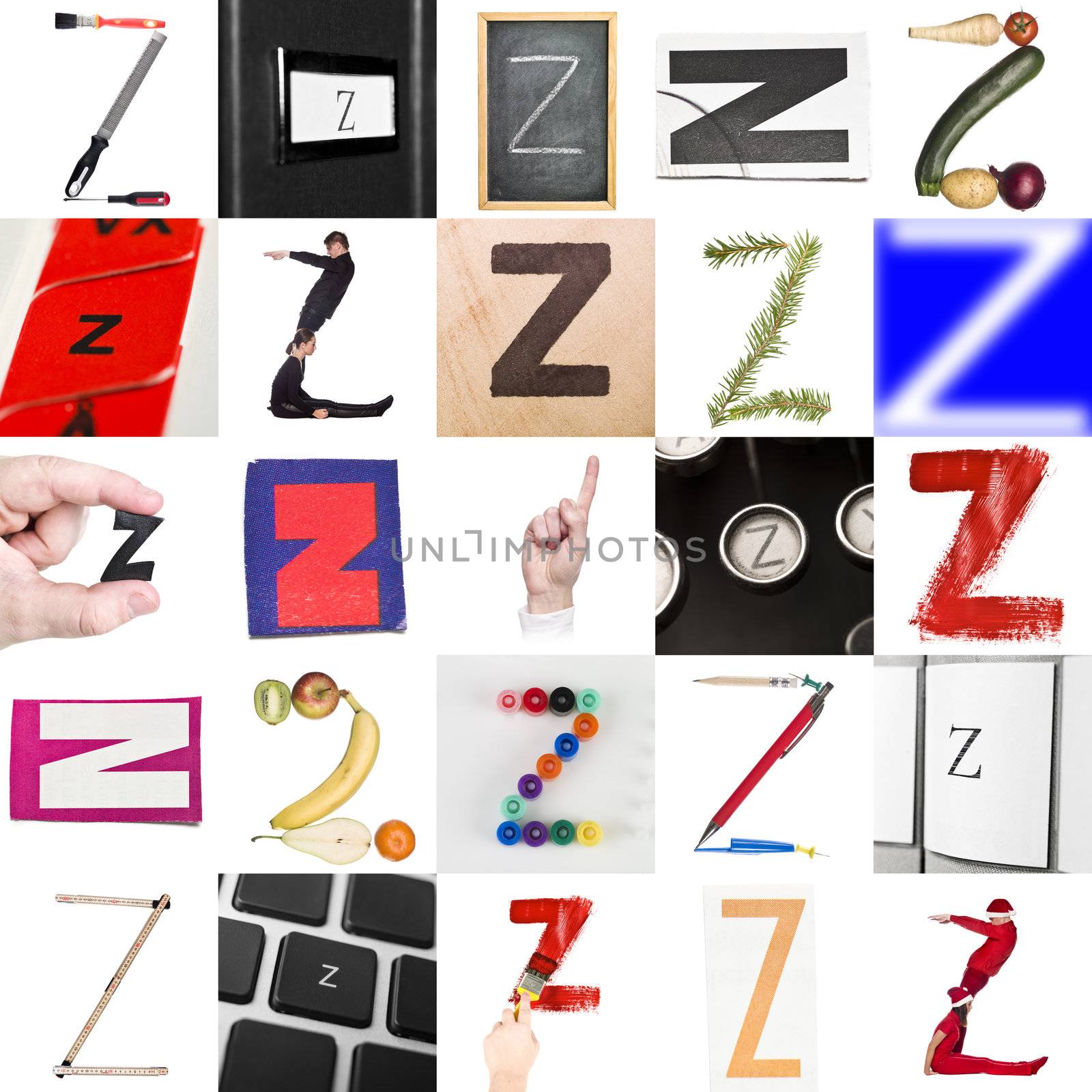 Collage of Letter Z by gemenacom