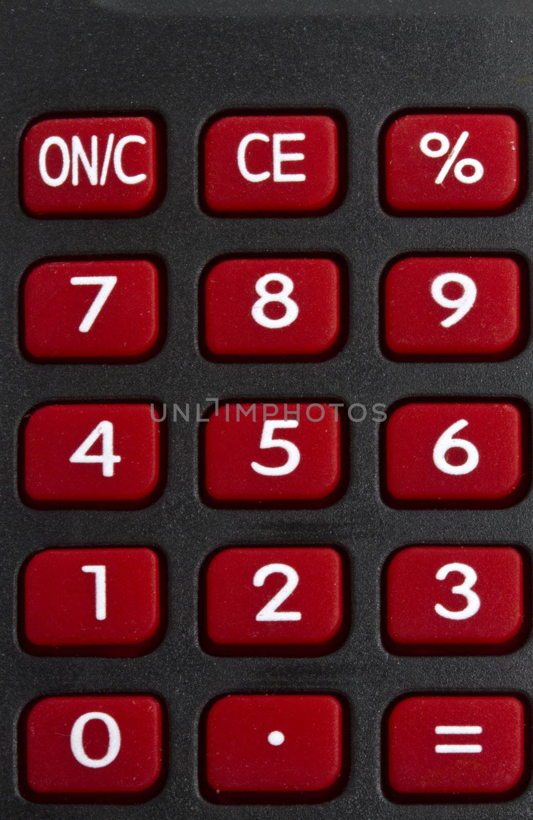Background of red Calculator