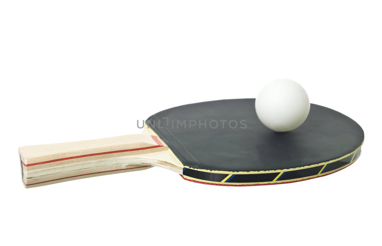 Table Tennis Racket isolated on white background