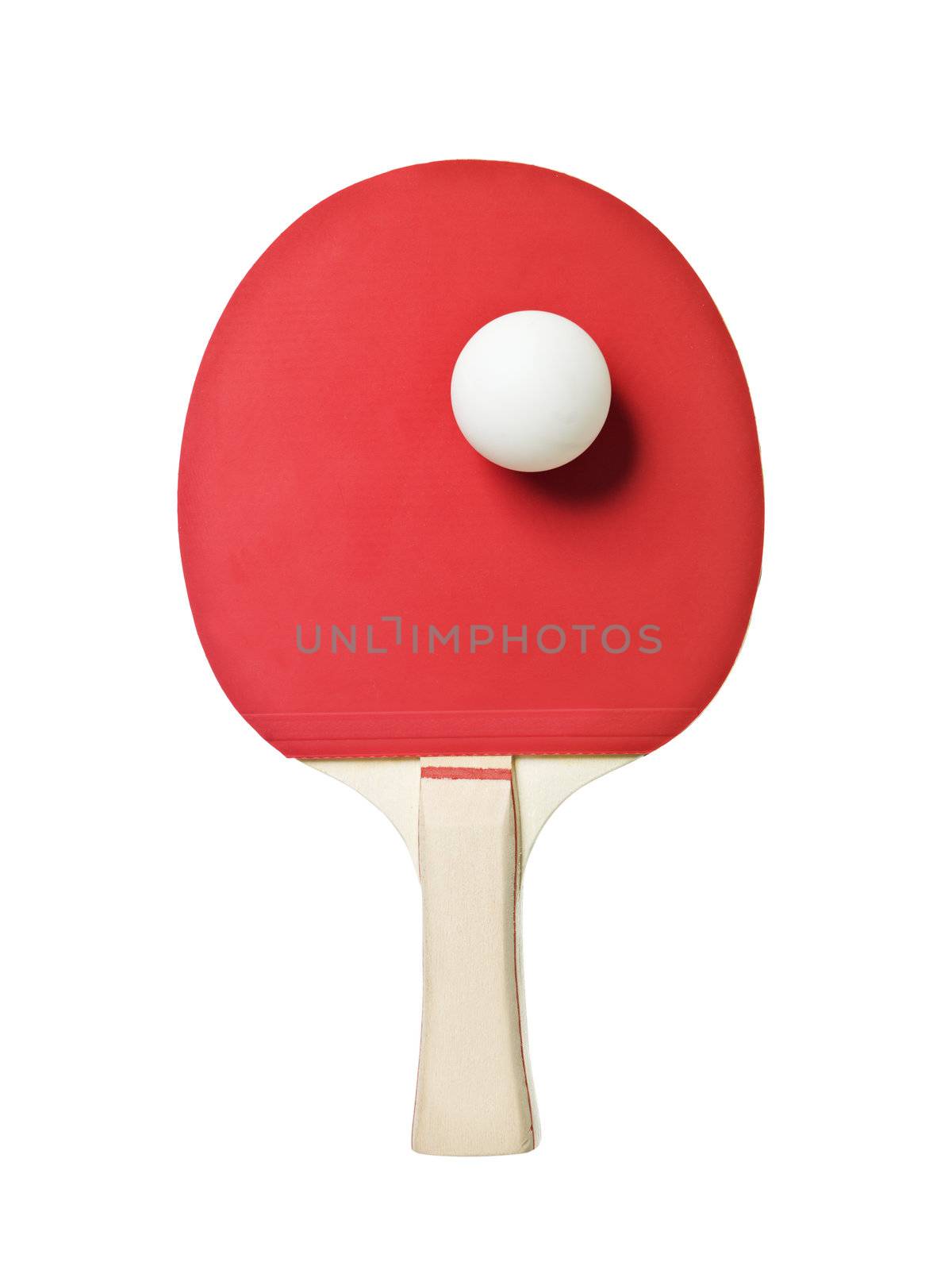 Table Tennis Racket isolated on white background