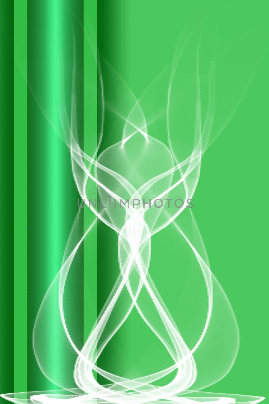Beautiful green abstract background
