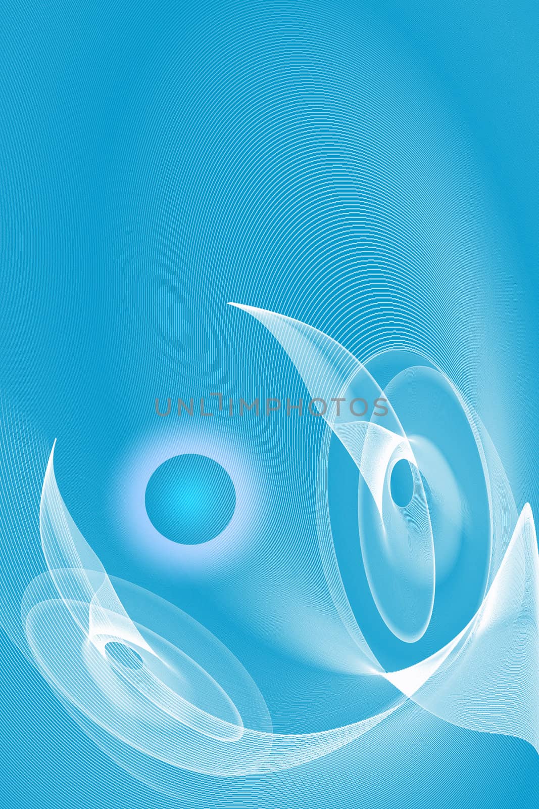 Blue modern abstract background