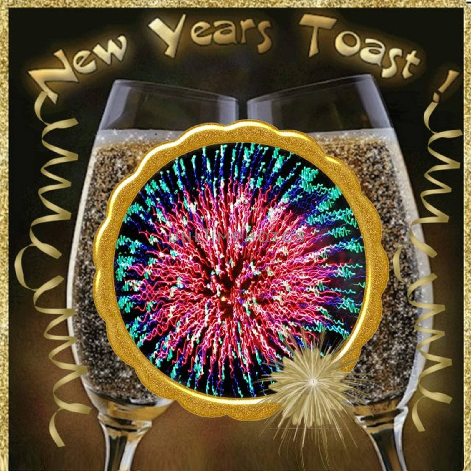 Happy New Year Toast