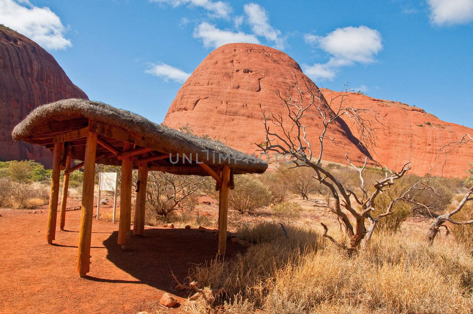 view of Kata Tjuta, australian red center