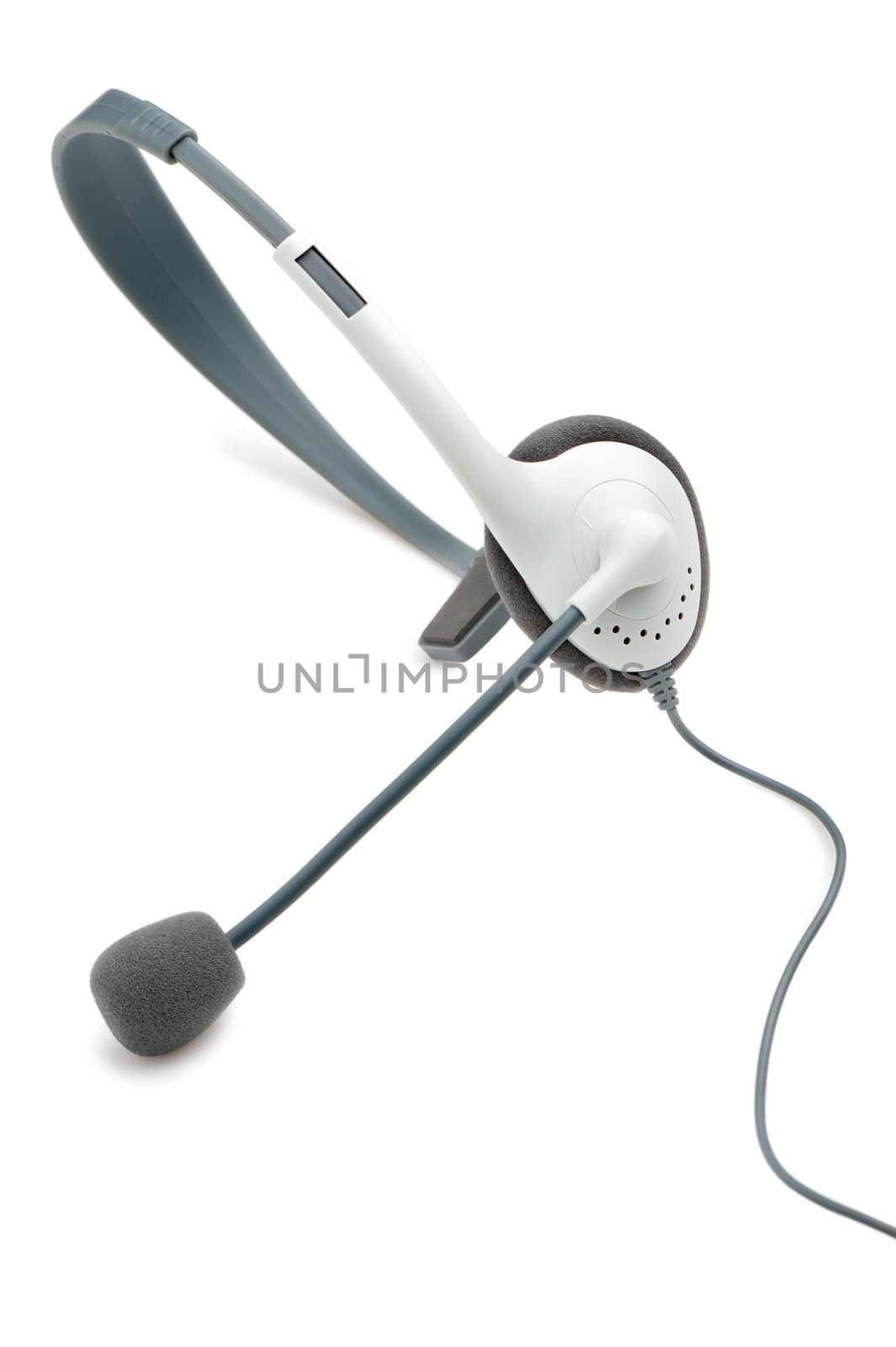 headphone with a microphone by galdzer