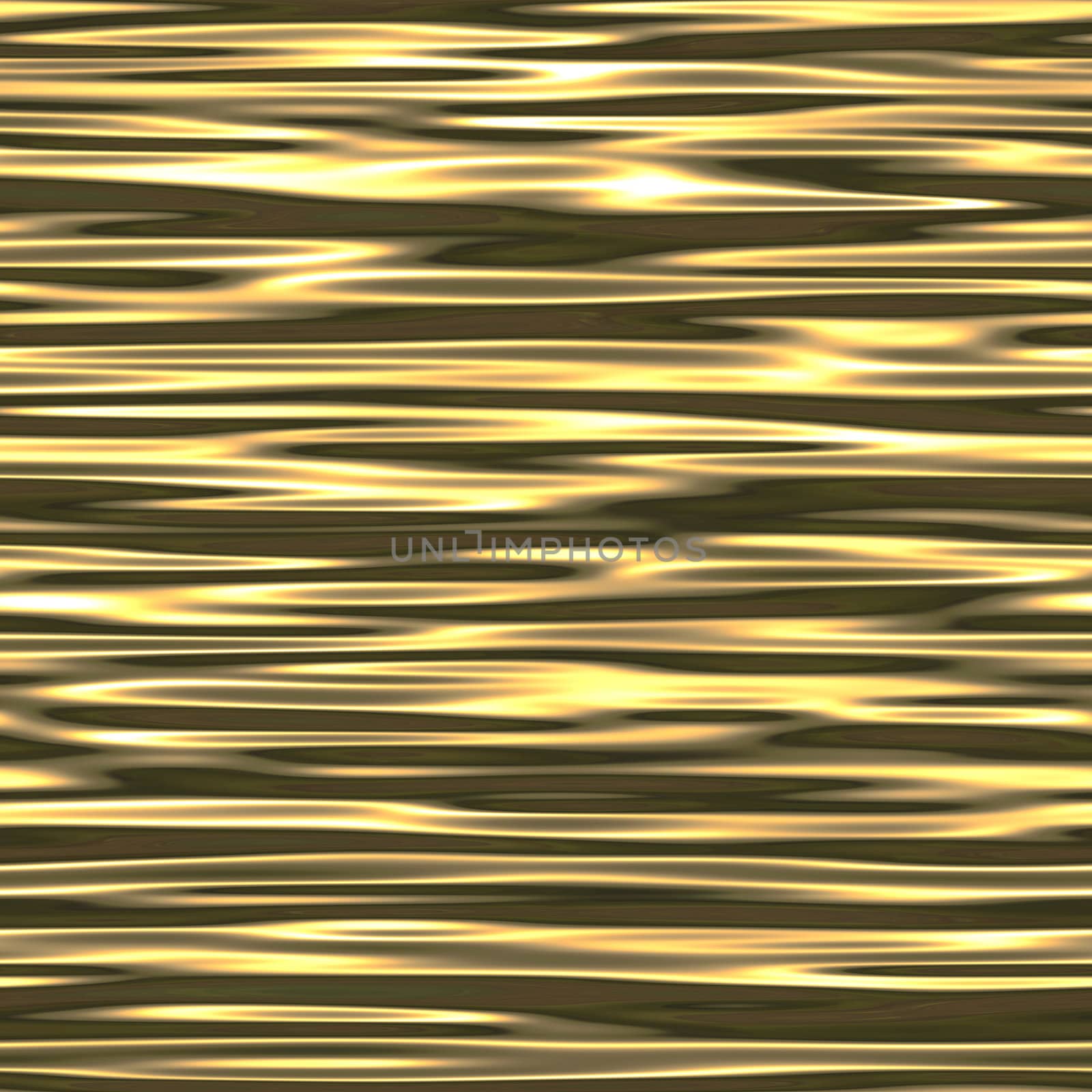 golden wave seamless tileable background pattern