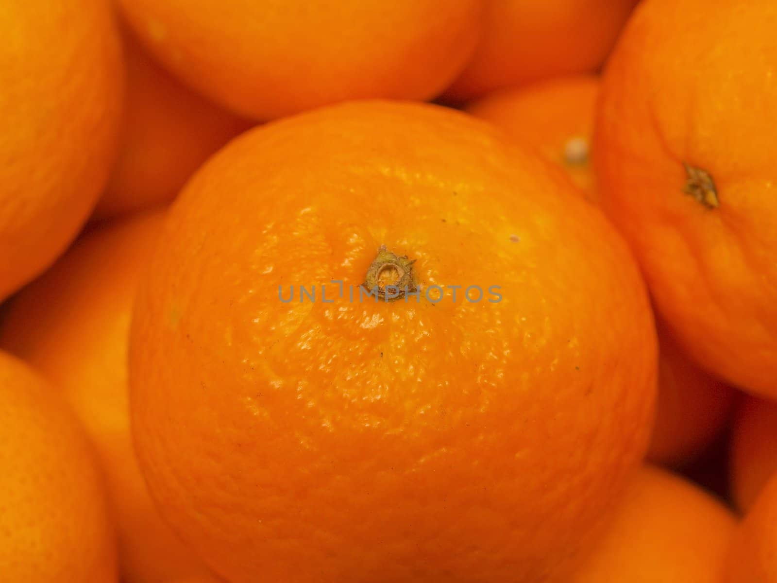 close up of ripe mandarins