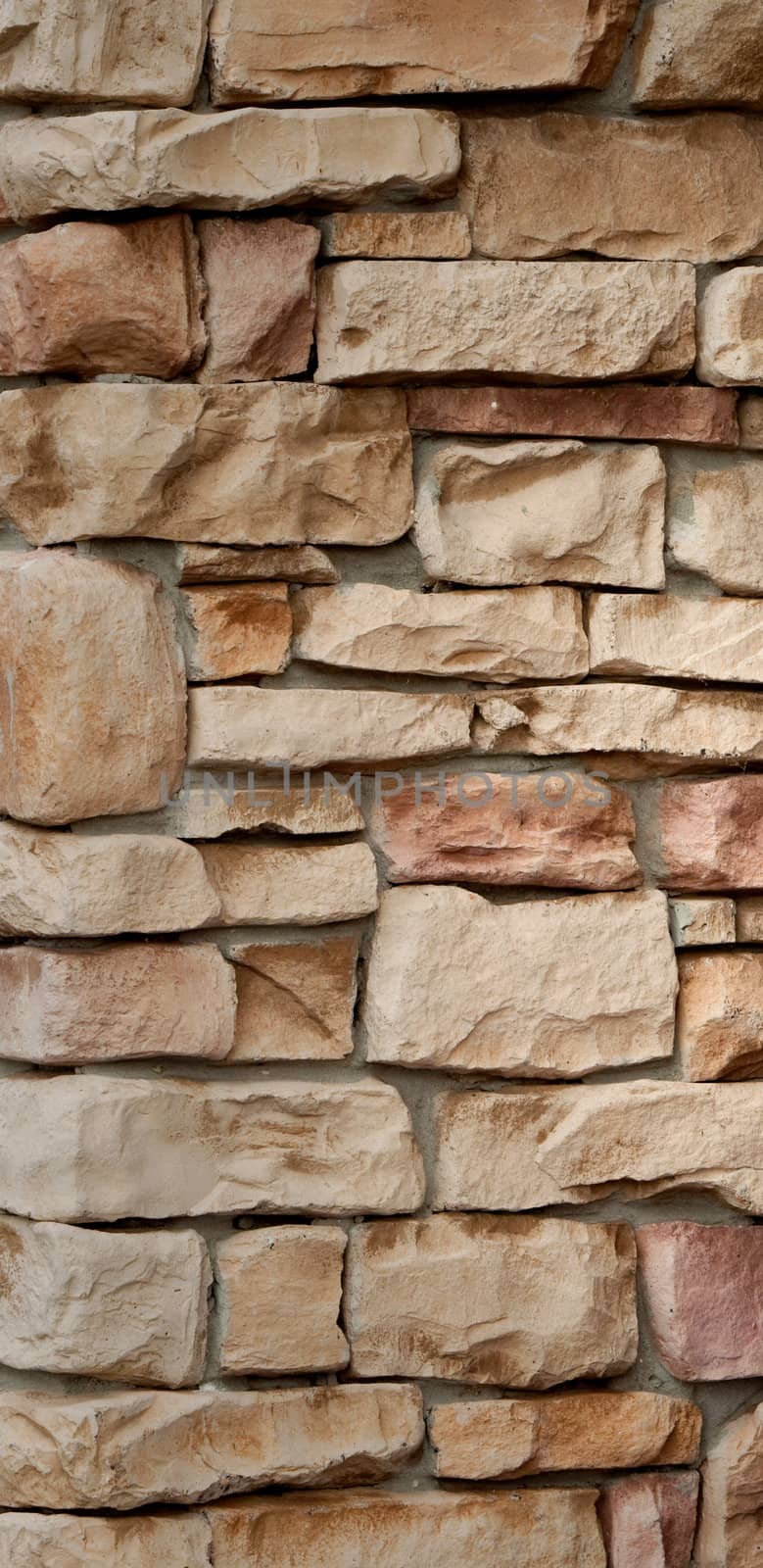 Vertical Stone Wall Pattern