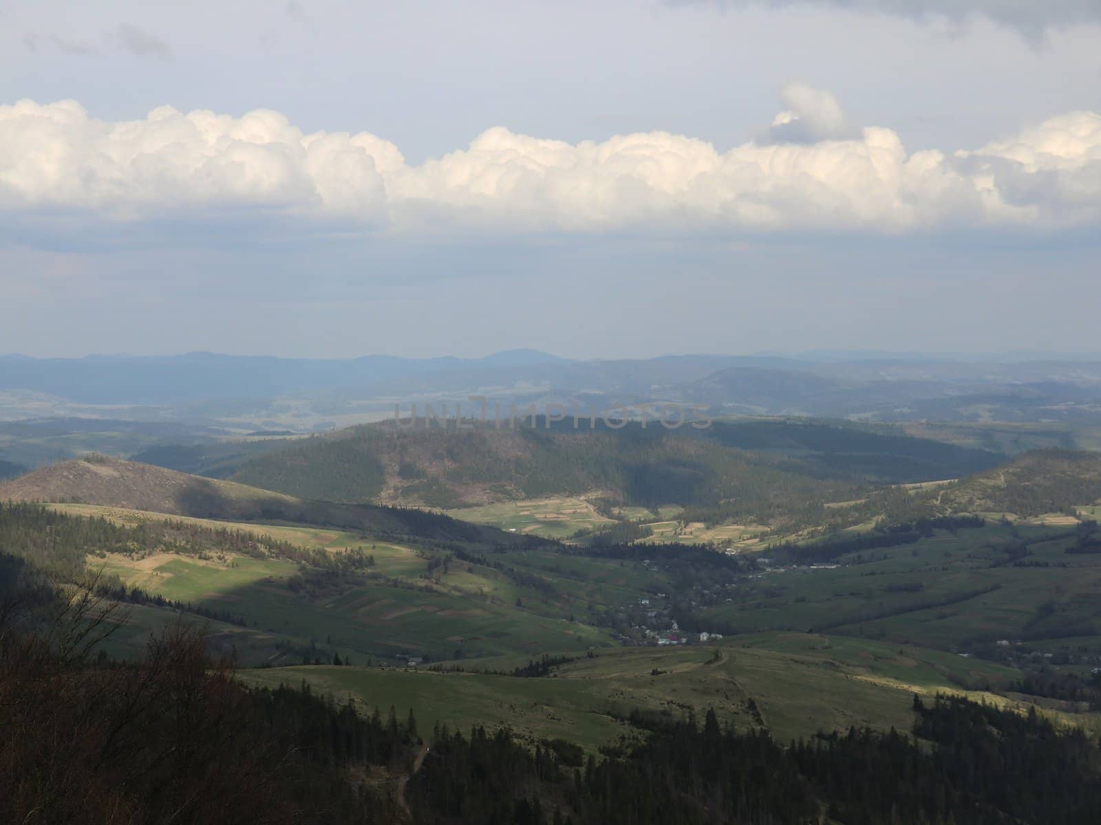 Valley in Carpathians by voyage25