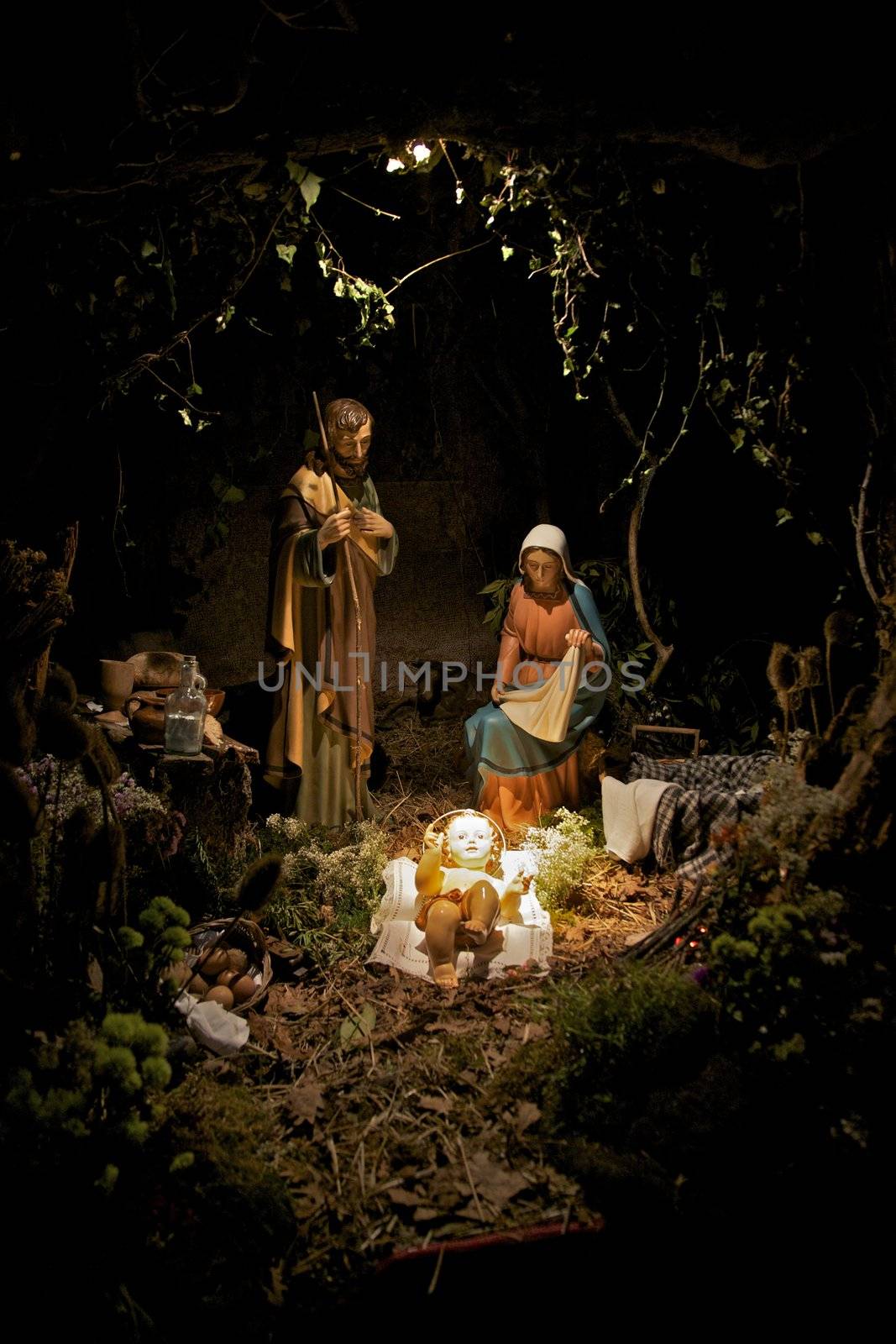 nativity scene by quintanilla