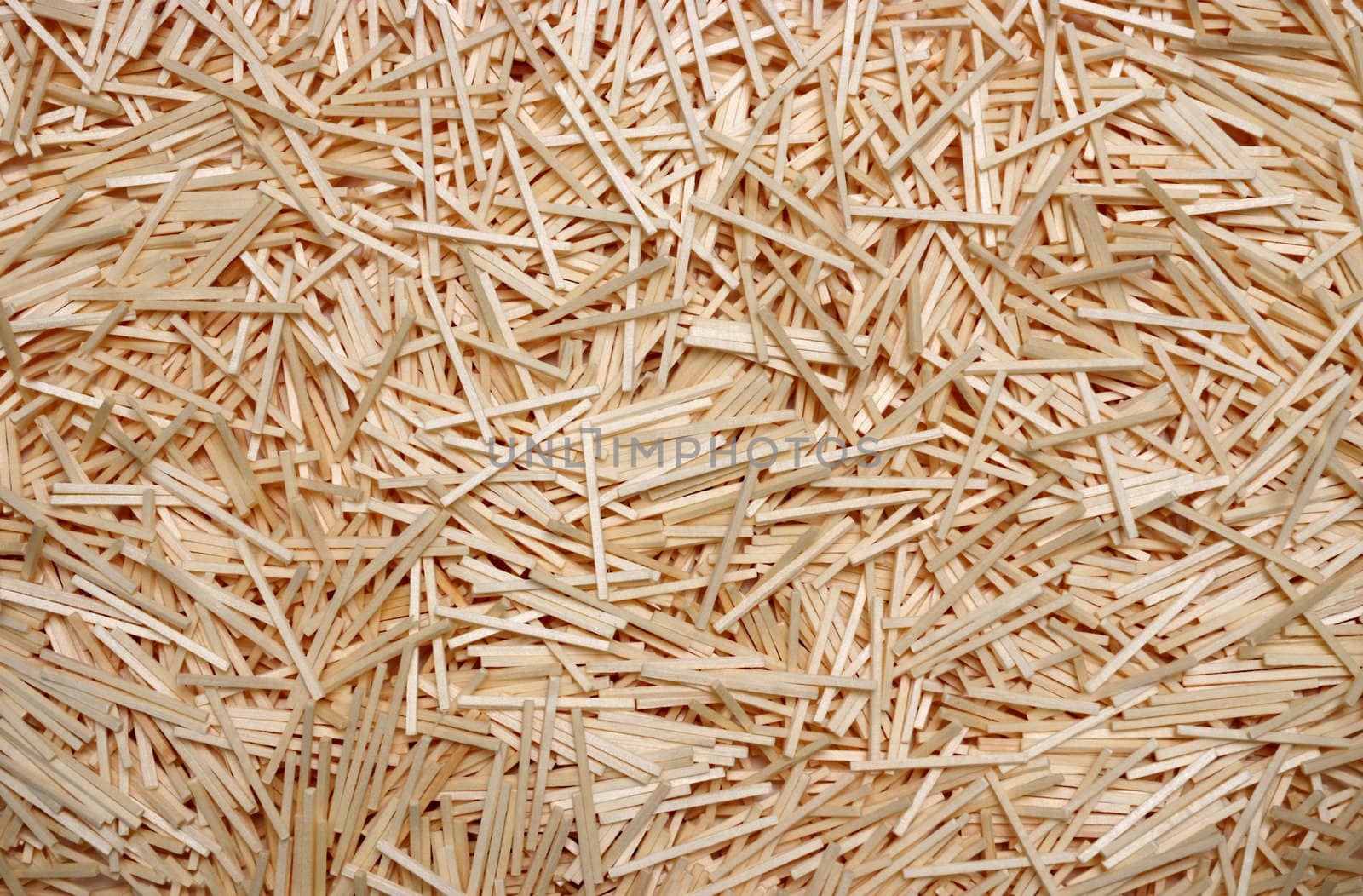 A background of matches without match head