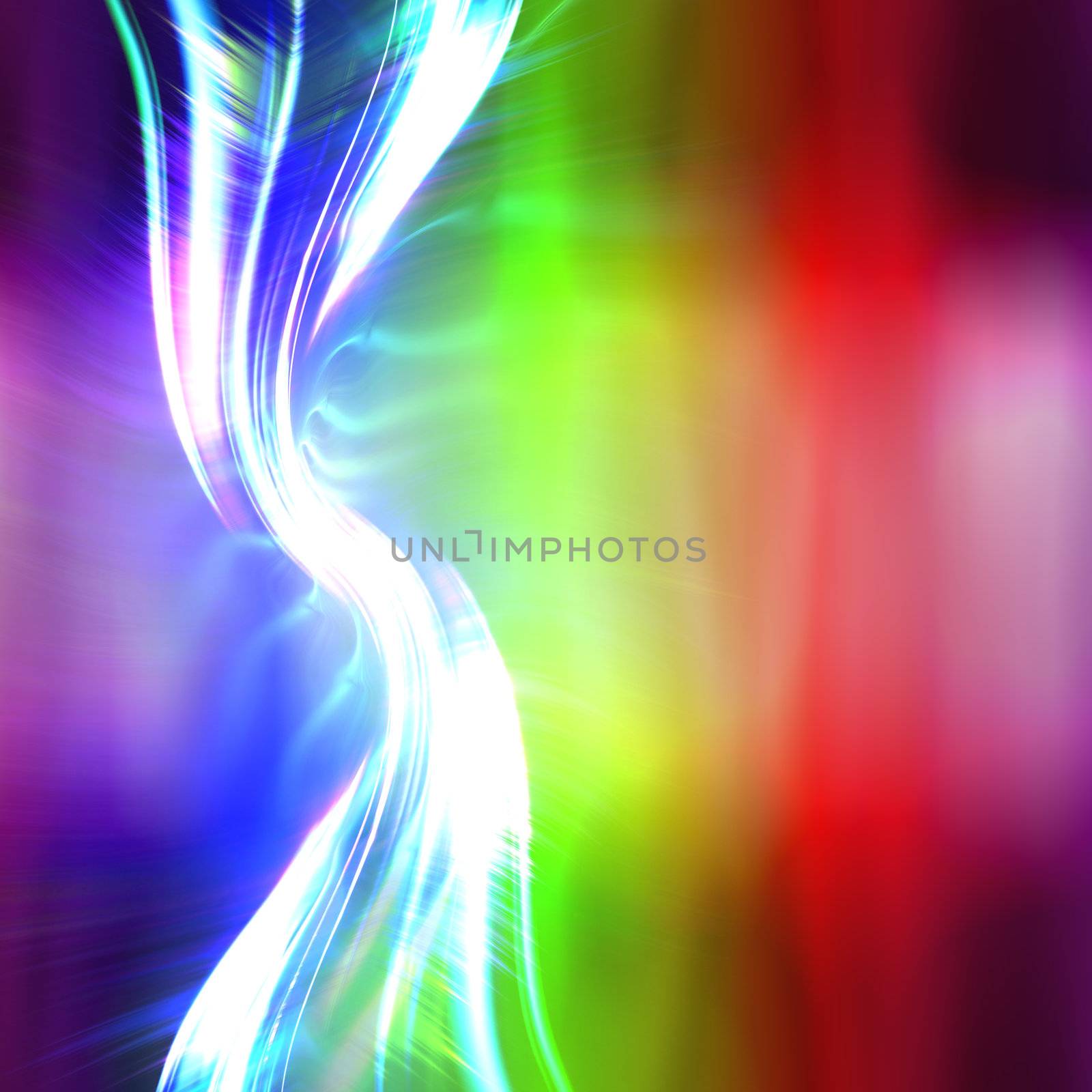 Rainbow Plasma Fractal Layout by graficallyminded