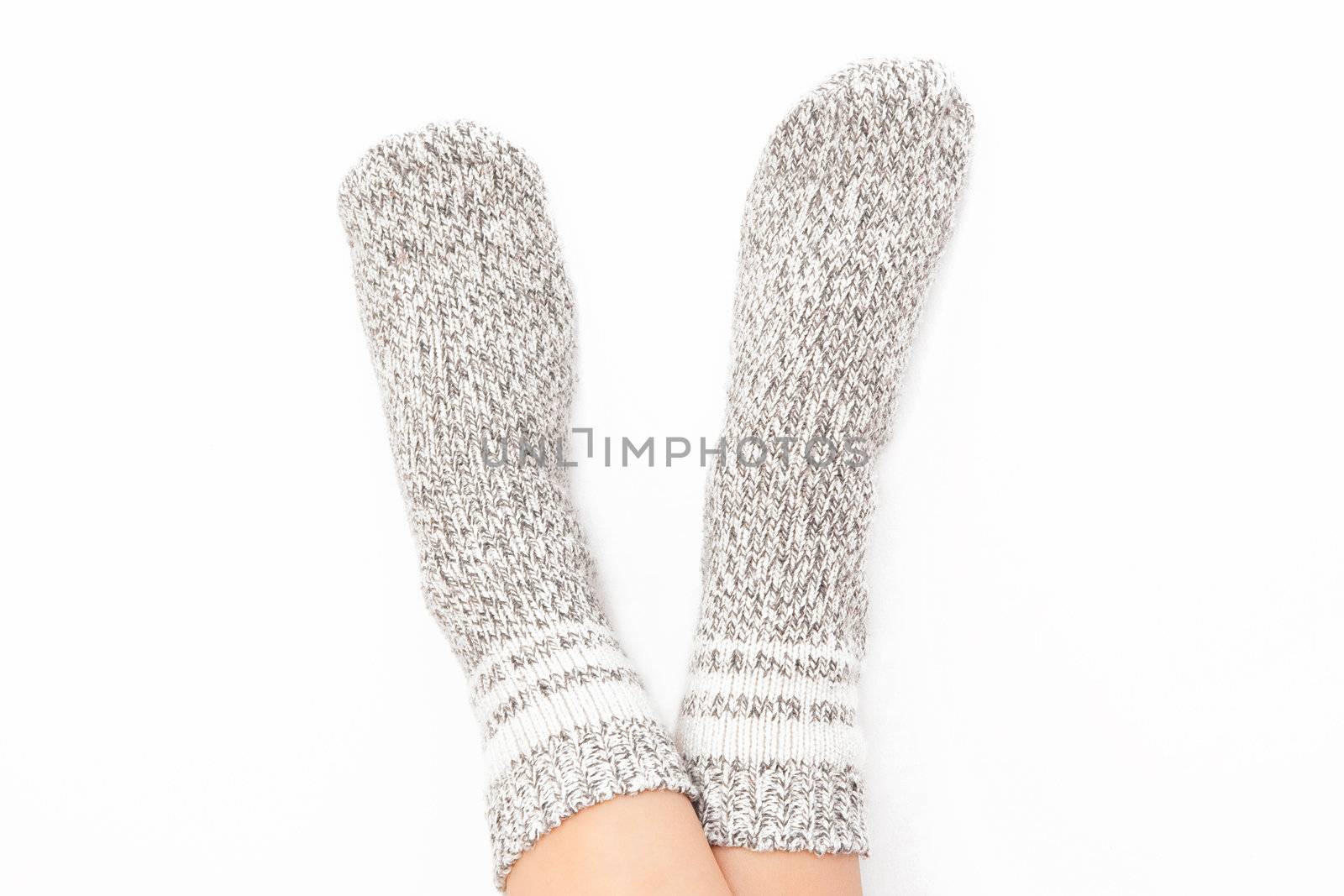 Socks made of wool