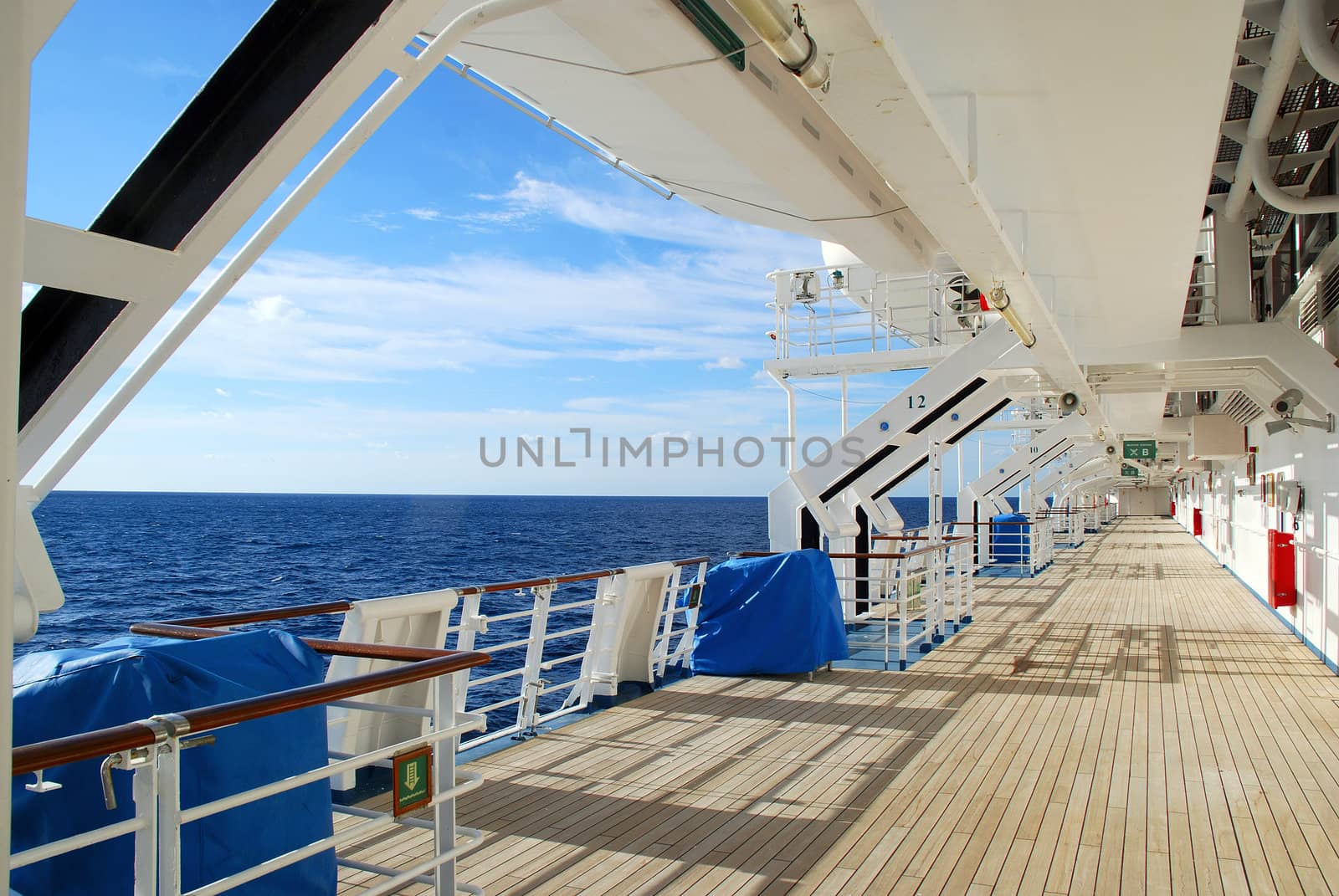 stock pictures of the deck on a cruise ship