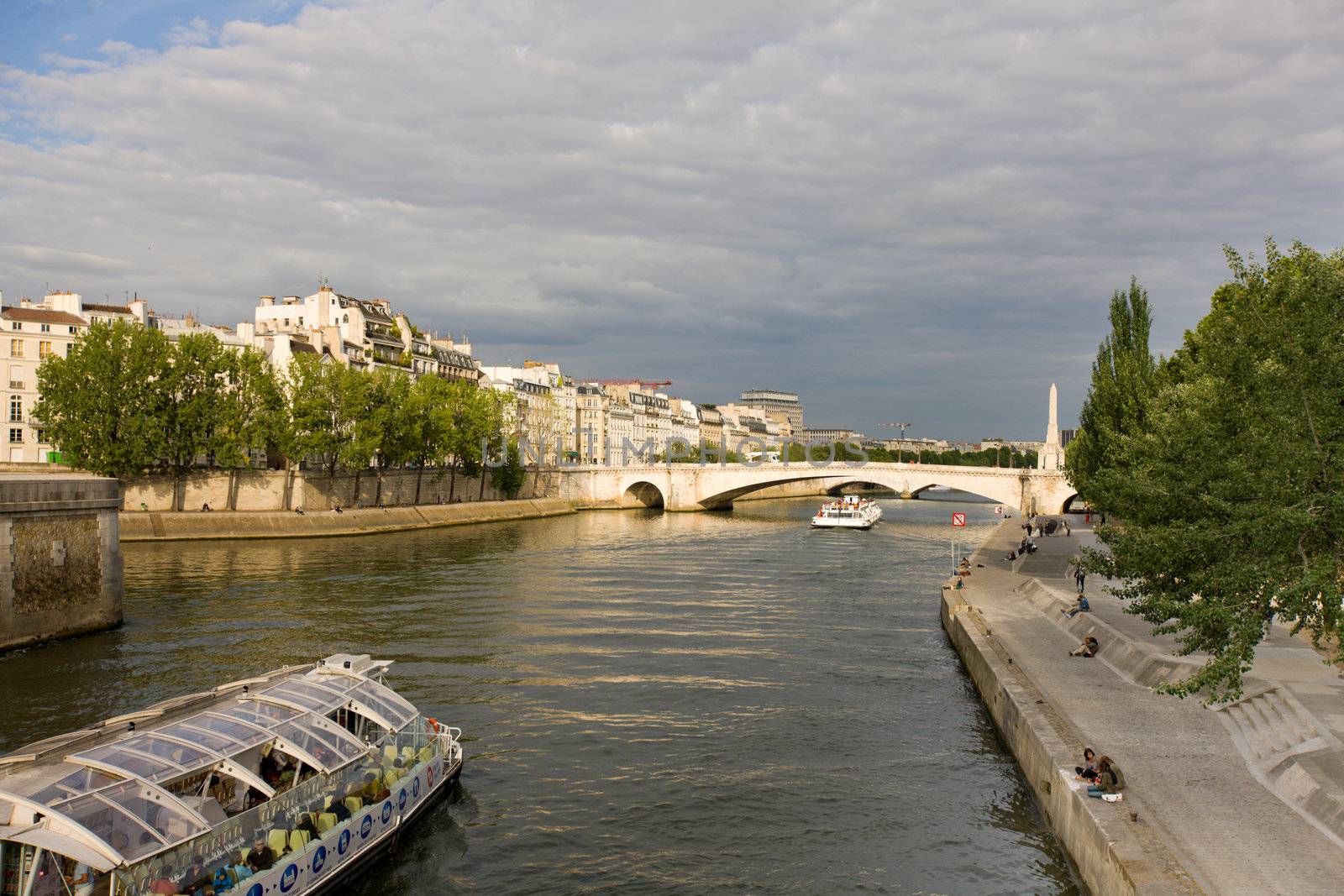 River Seine Paris France by olga_sweet