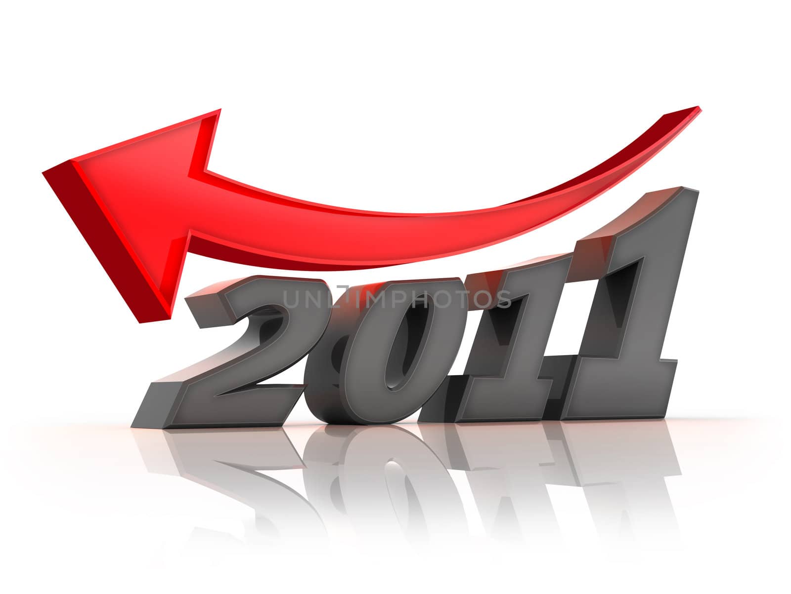 Business fall in 2011. Message of concern over the new year.