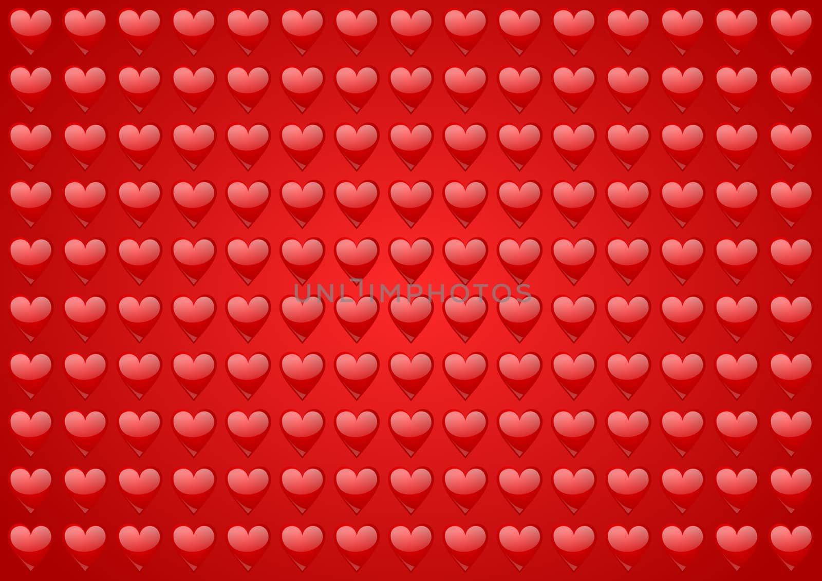 valentines background with hearts