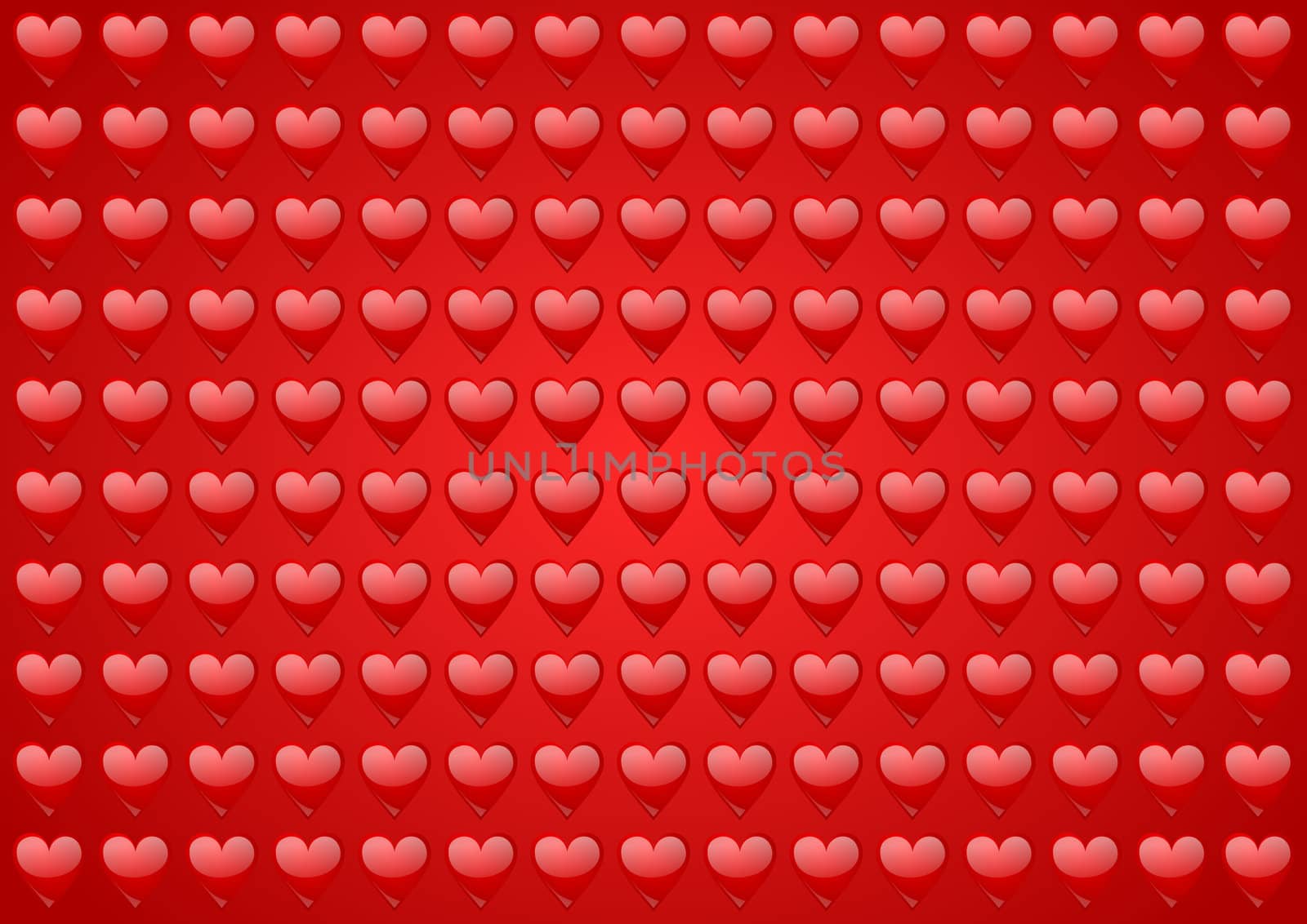 valentines background with hearts