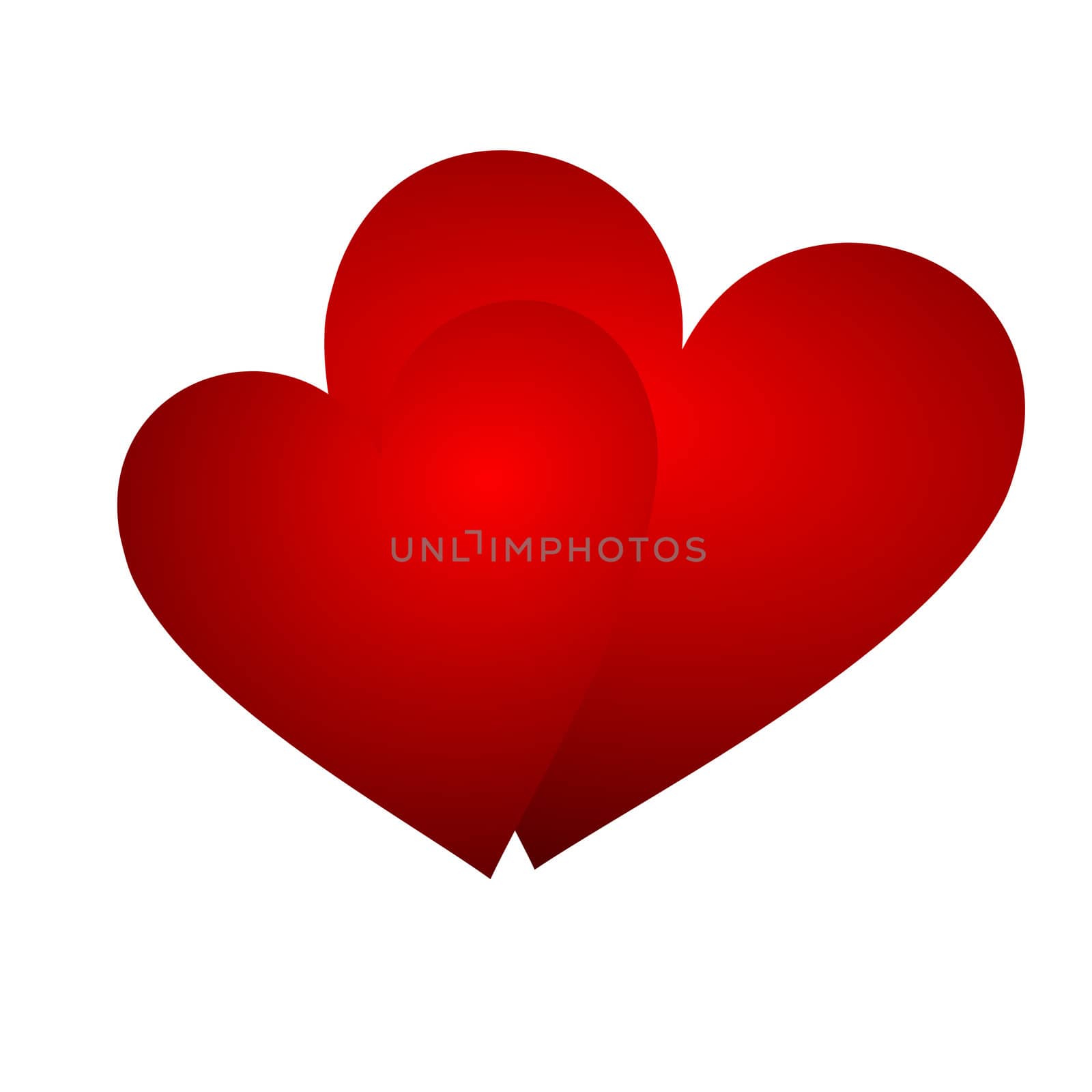 valentines background with hearts by alexwhite