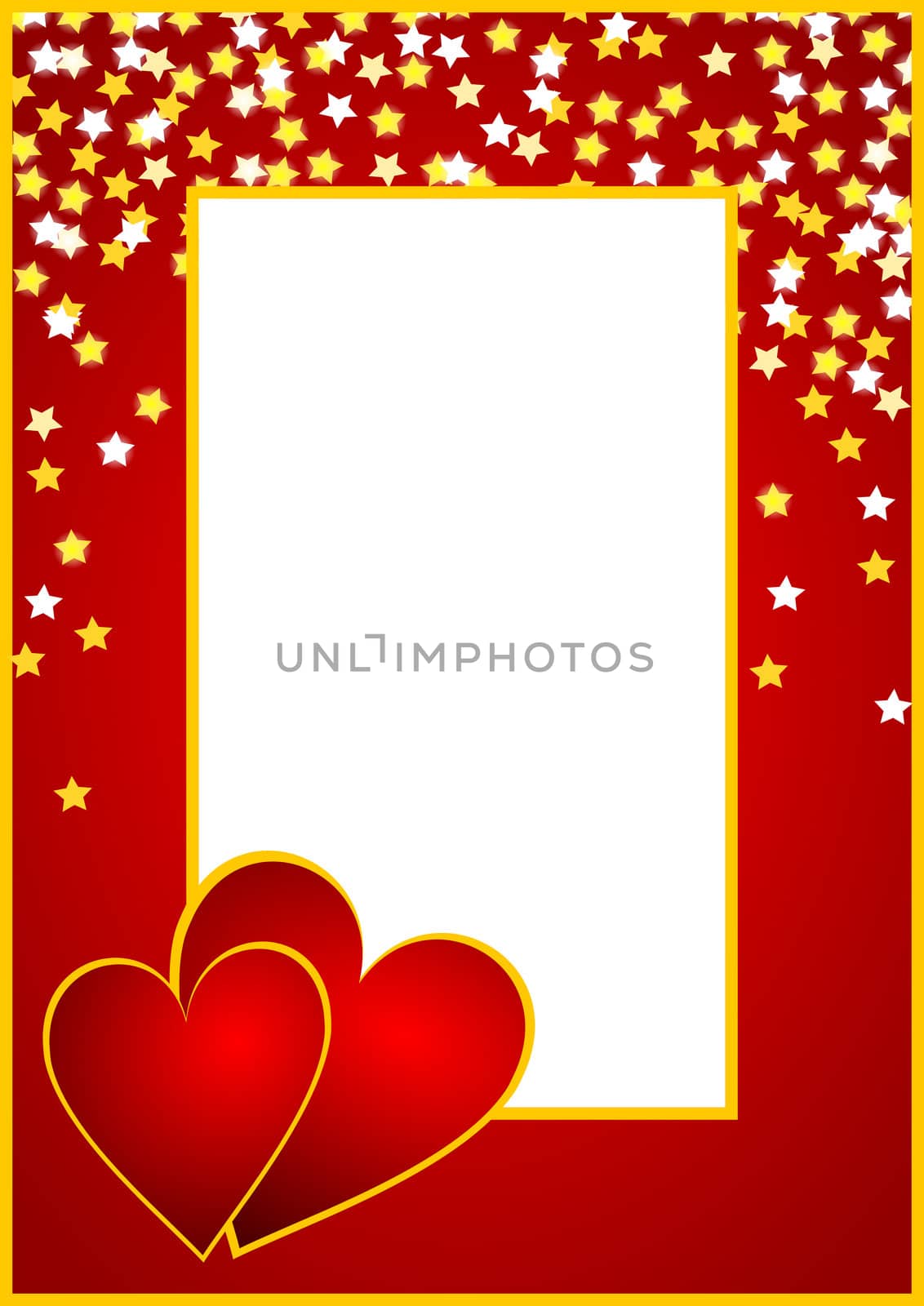 valentines background with hearts by alexwhite