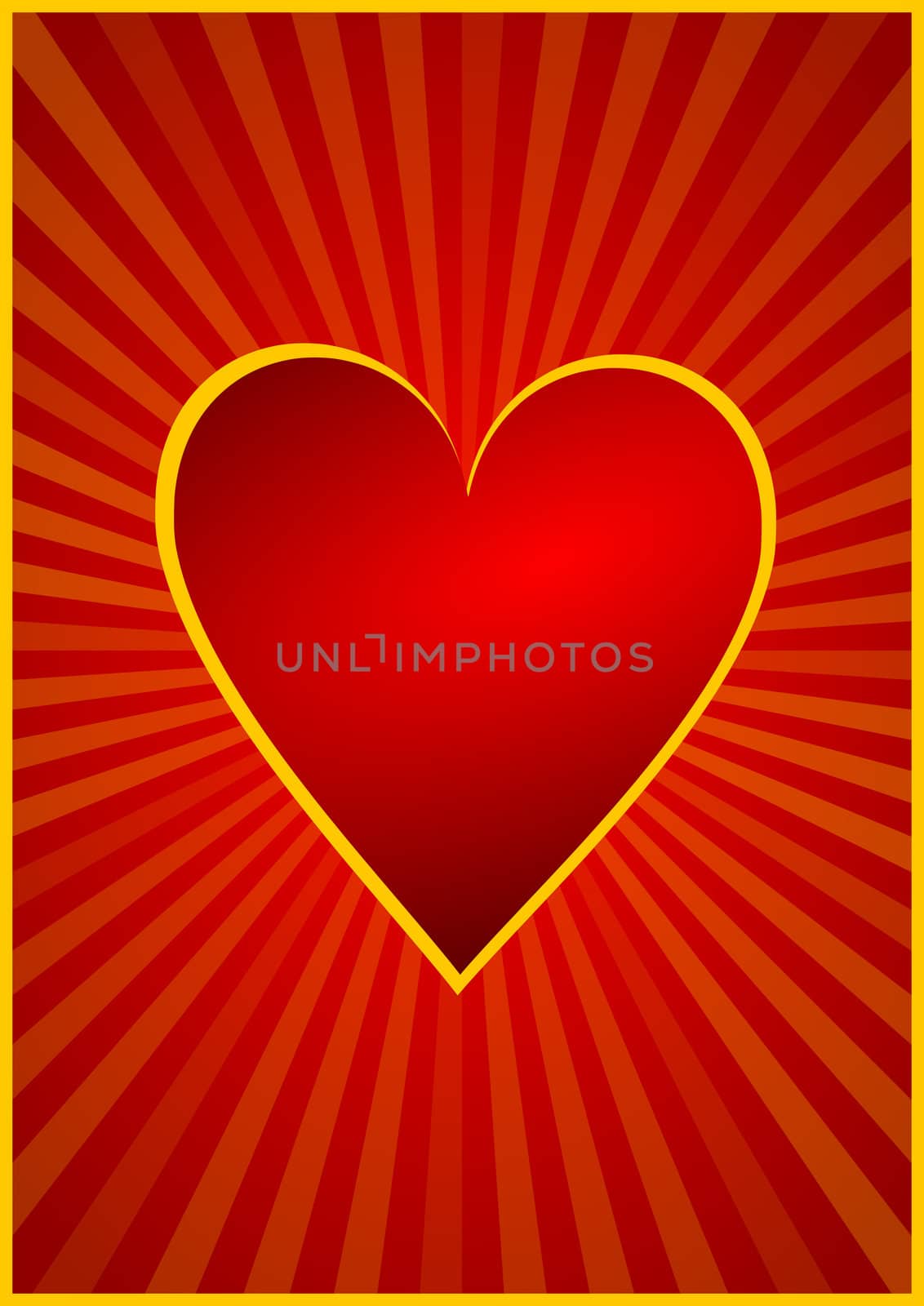 valentines background with heart by alexwhite