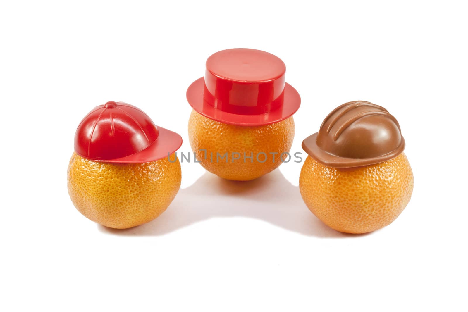 fresh tangerines in the headgear by aziatik13