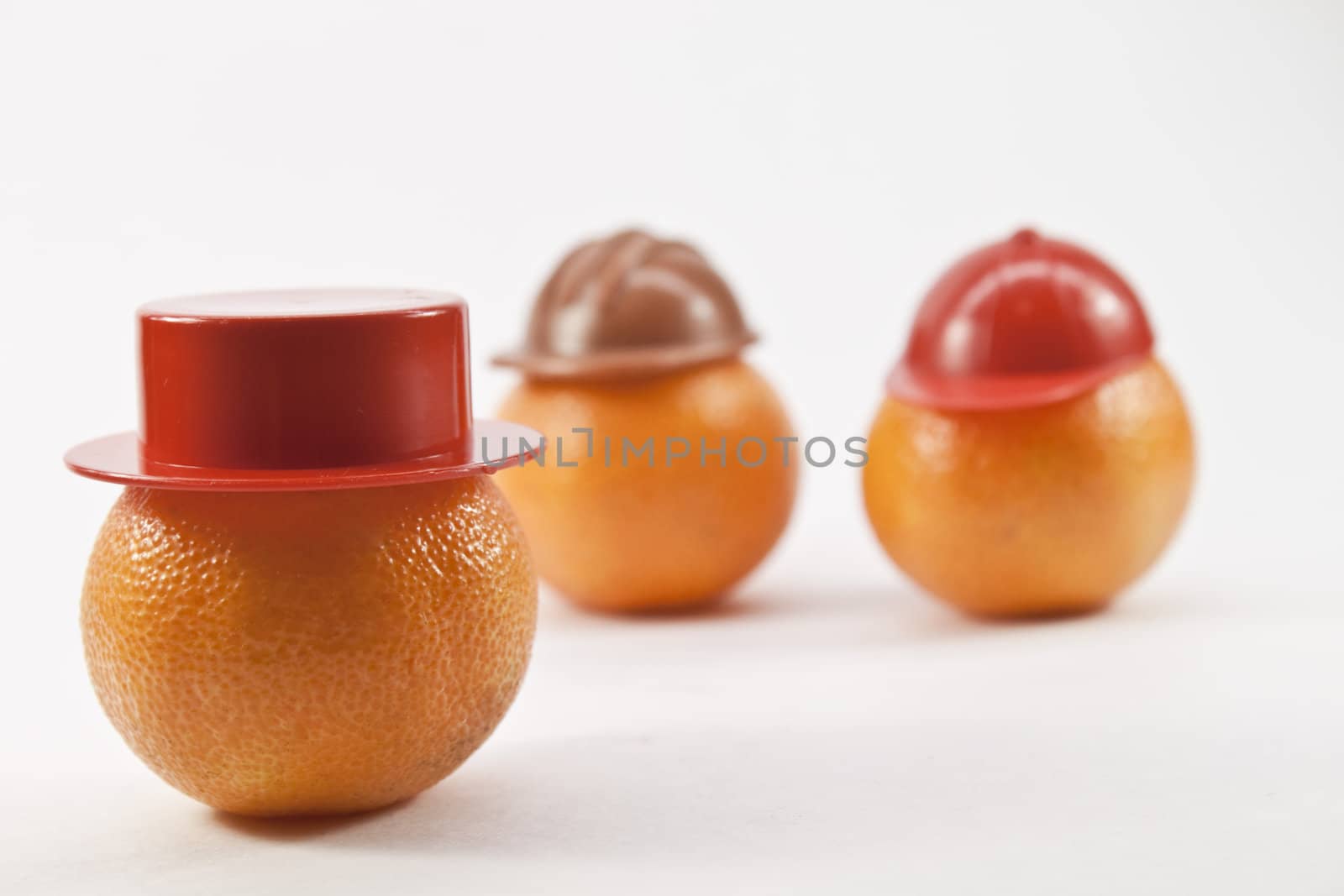 fresh tangerines in the headgear by aziatik13