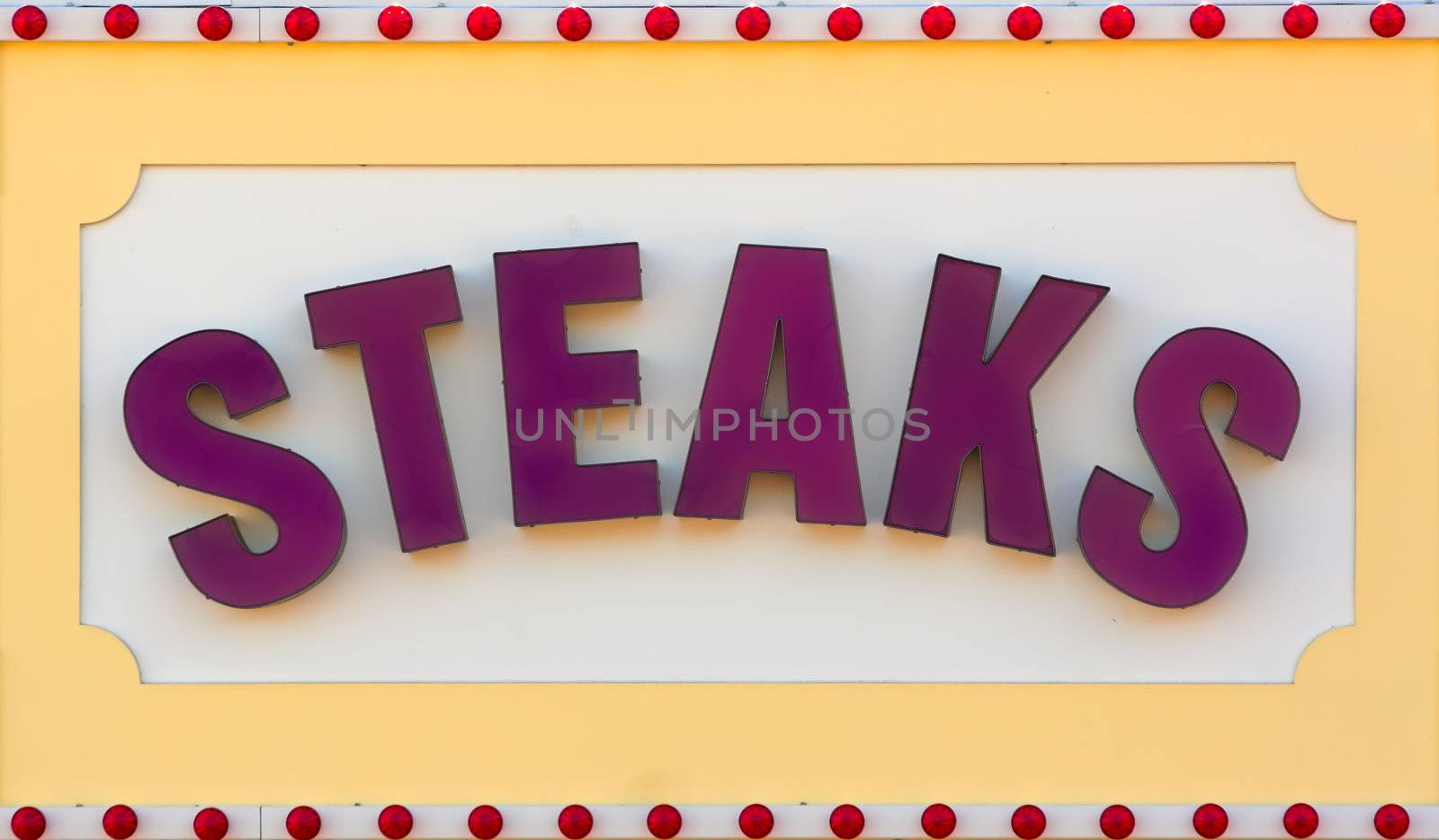 Steaks Sign by sbonk