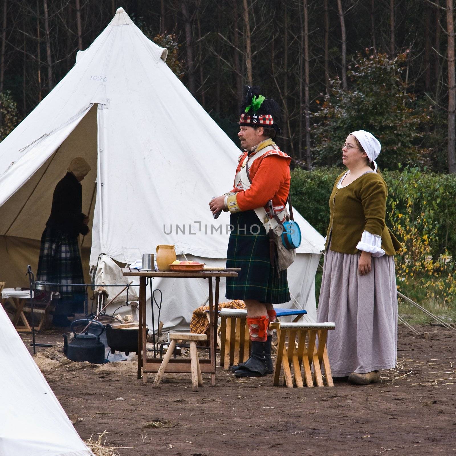 Re-enactment Austerlitz, the Netherlands 2008 by Colette