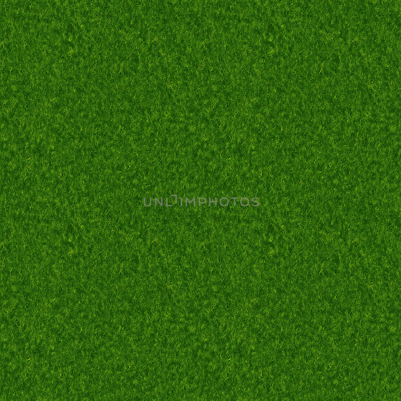 Realistic Illustration of Grass - Seamless Pattern
