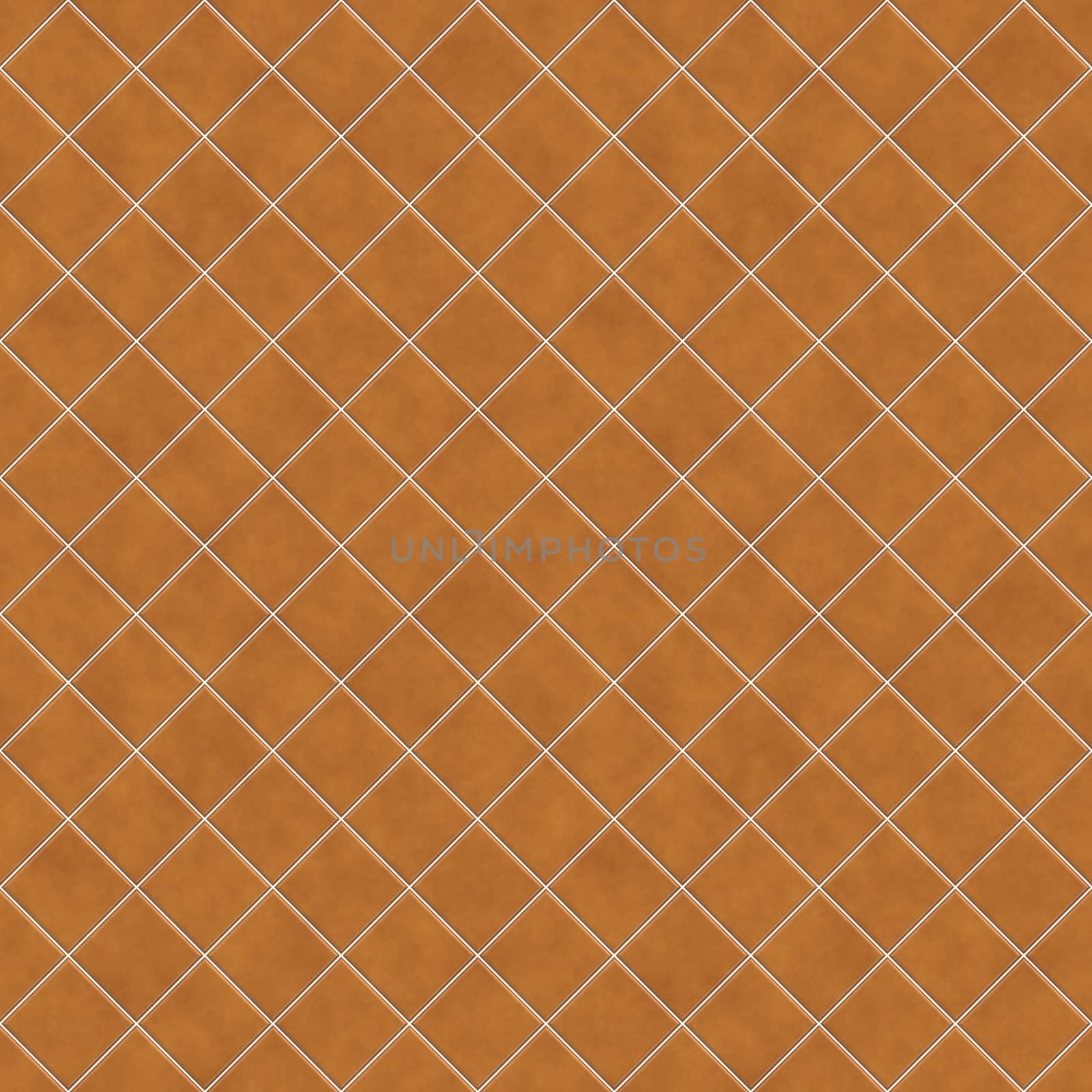 Realistic Illustration of Tiles Seamless Pattern