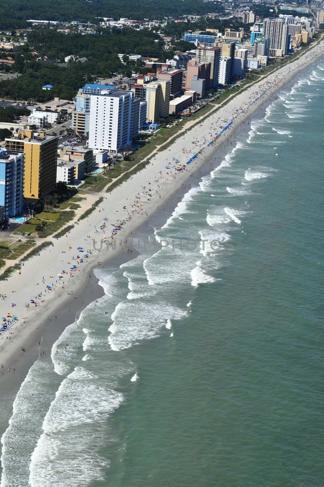 Myrtle Beach - Aerial View by RefocusPhoto