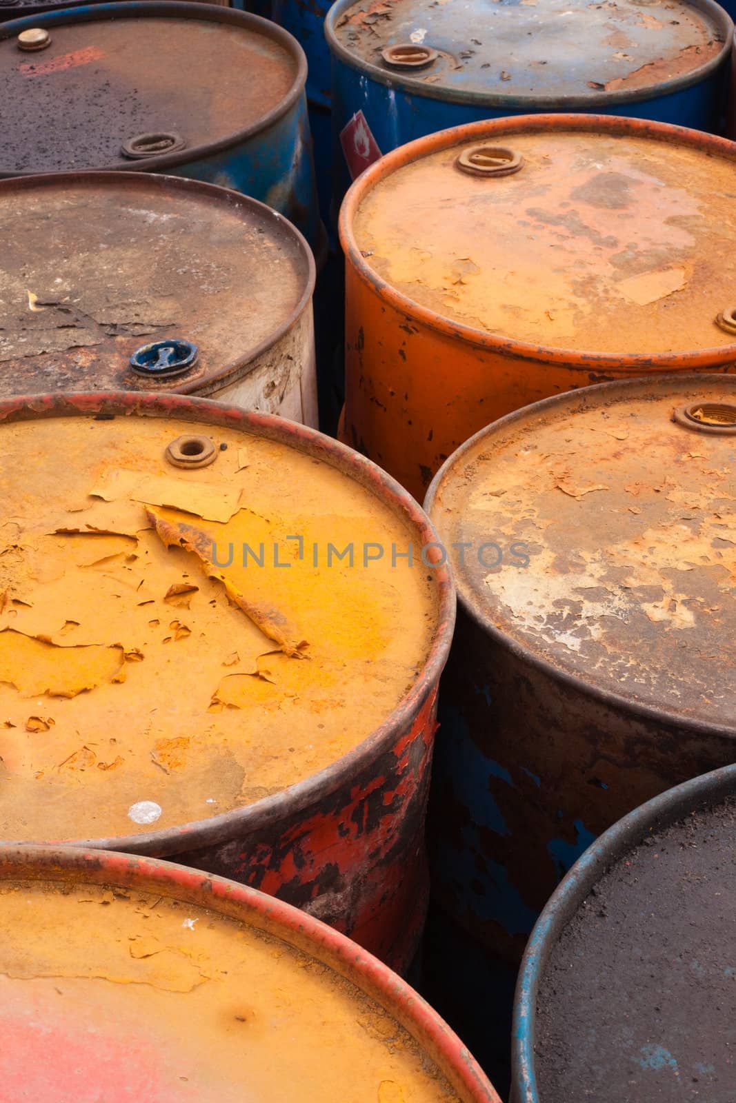 Oil barrels by PiLens