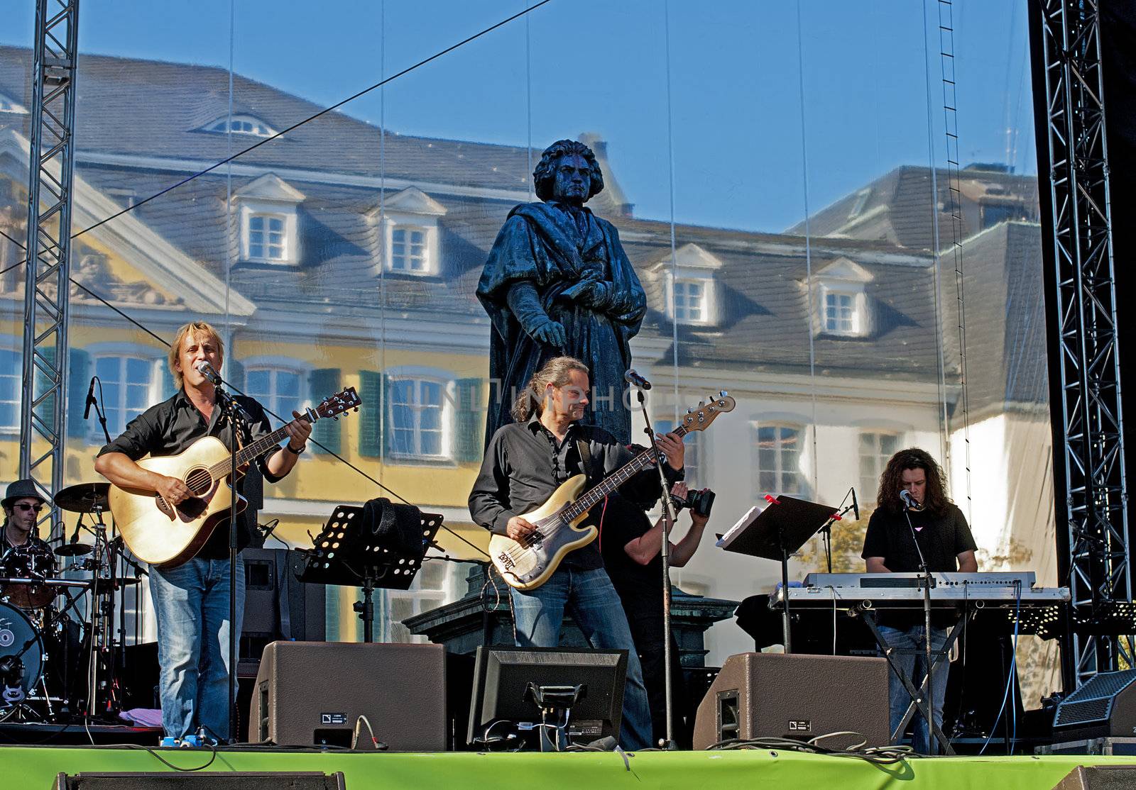 German Day of Unity, Bonn, photo taken on 1st of October 2011, concert of Knittler