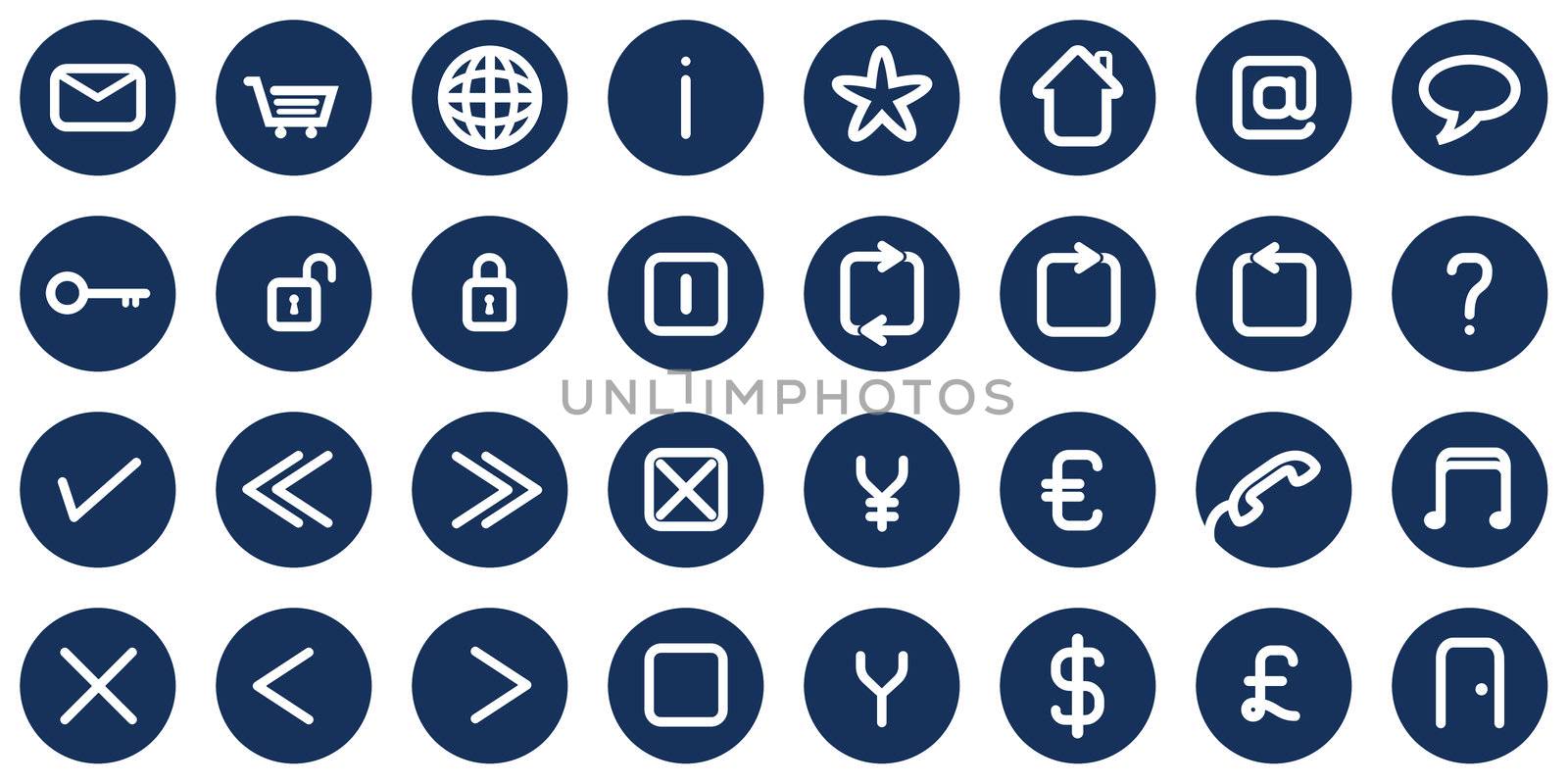 Internet/Online Applications Icon Set/Buttons