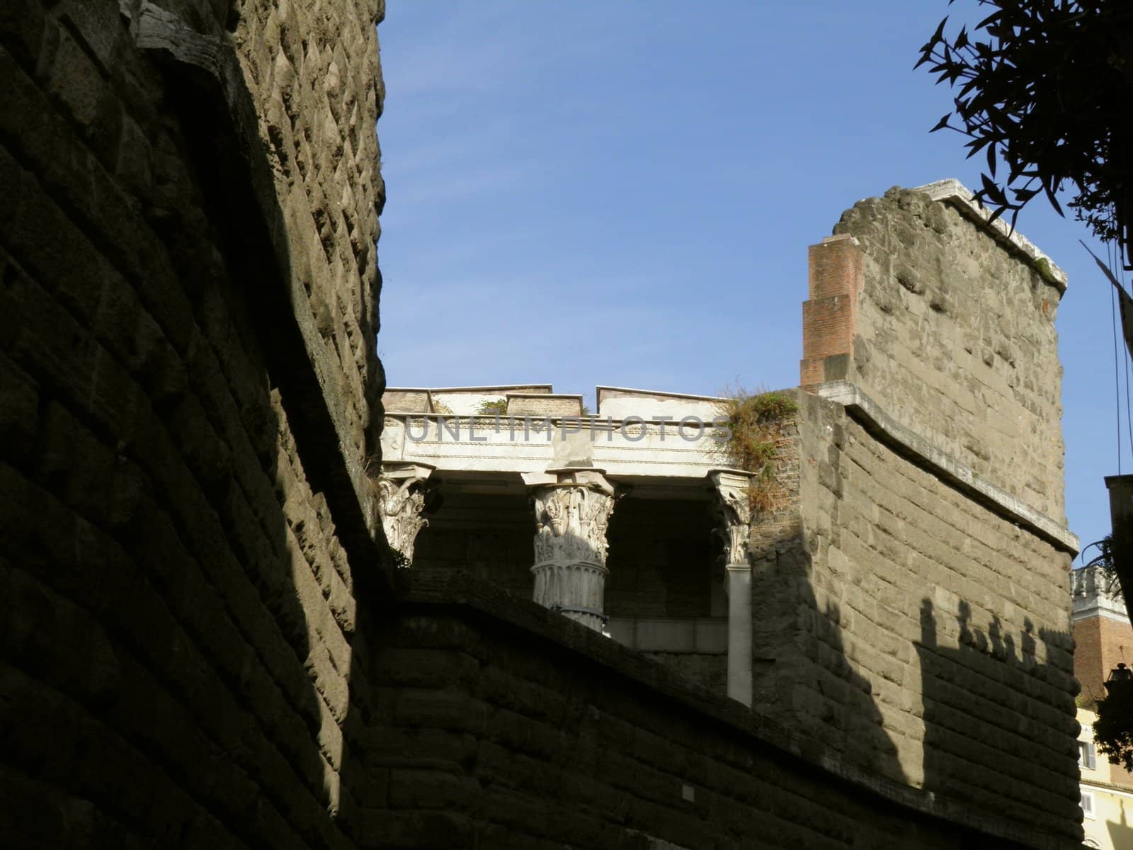 Rome - Trajan's forum and market: a complex of ancient architecture with XV Century additions
