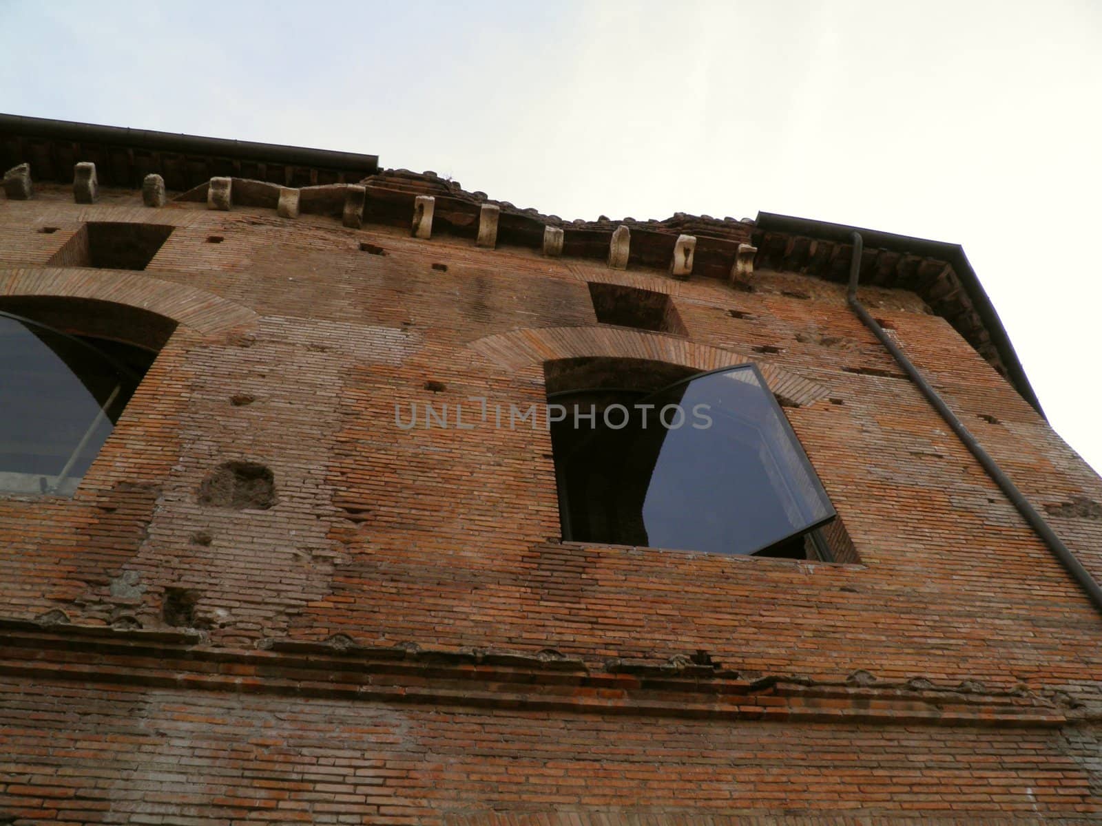 Rome - Trajan's forum and market: a complex of ancient architecture with XV Century additions