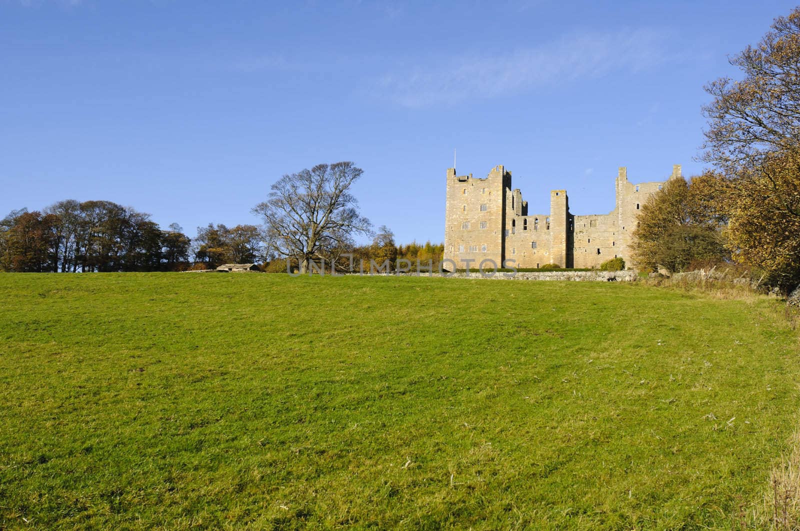 Castle Bolton built in 1399AD Wensleydale Yorkshire Dales UK