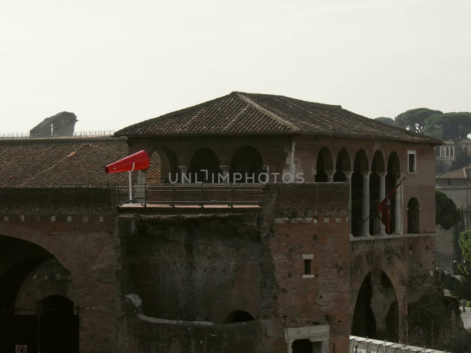 Rome - Trajan's forum and market: a complex of ancient architecture with XV Century additions